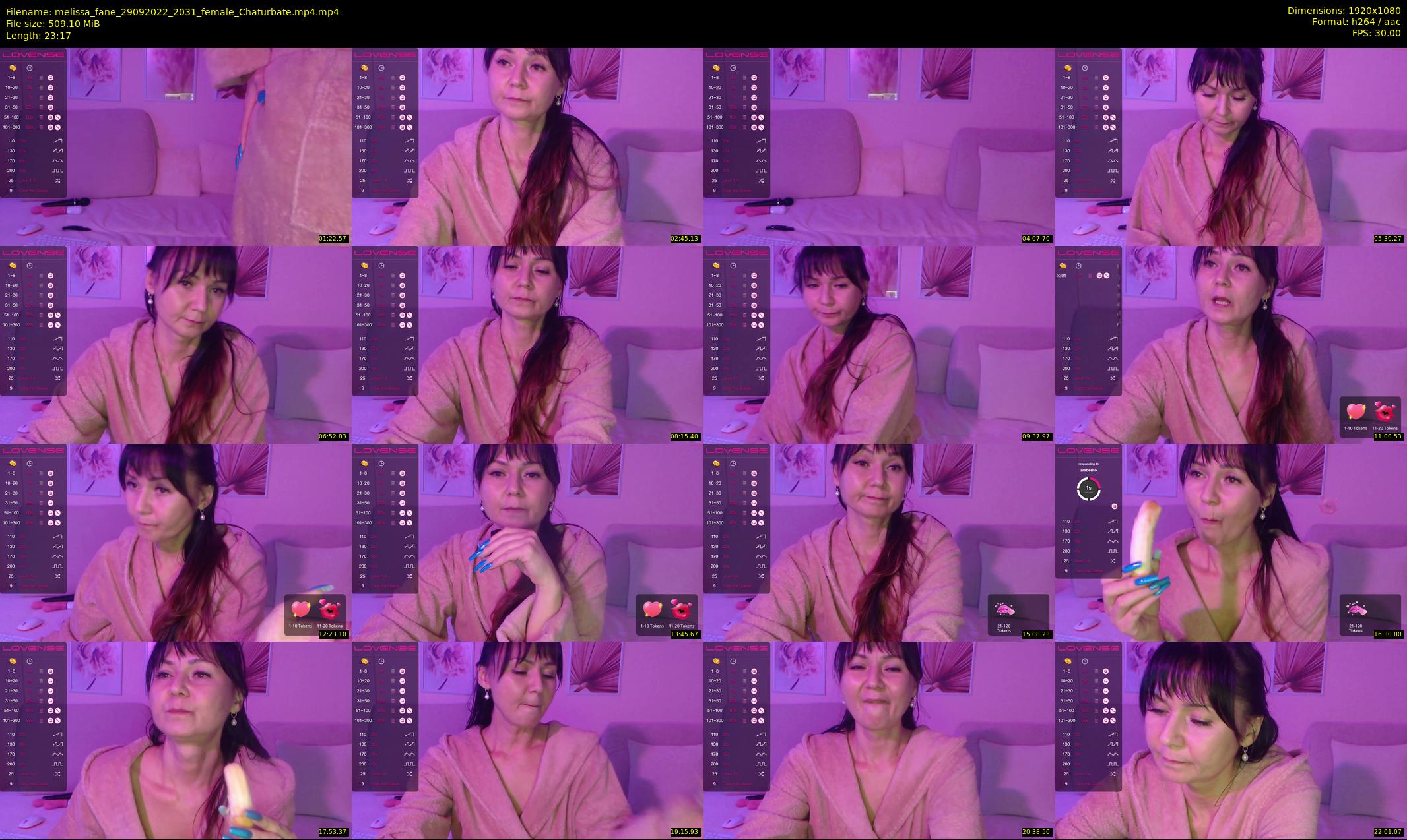 melissa_fane — 24 minute Chaturbate female cam show recording, 1080p, Sep 29, 2022