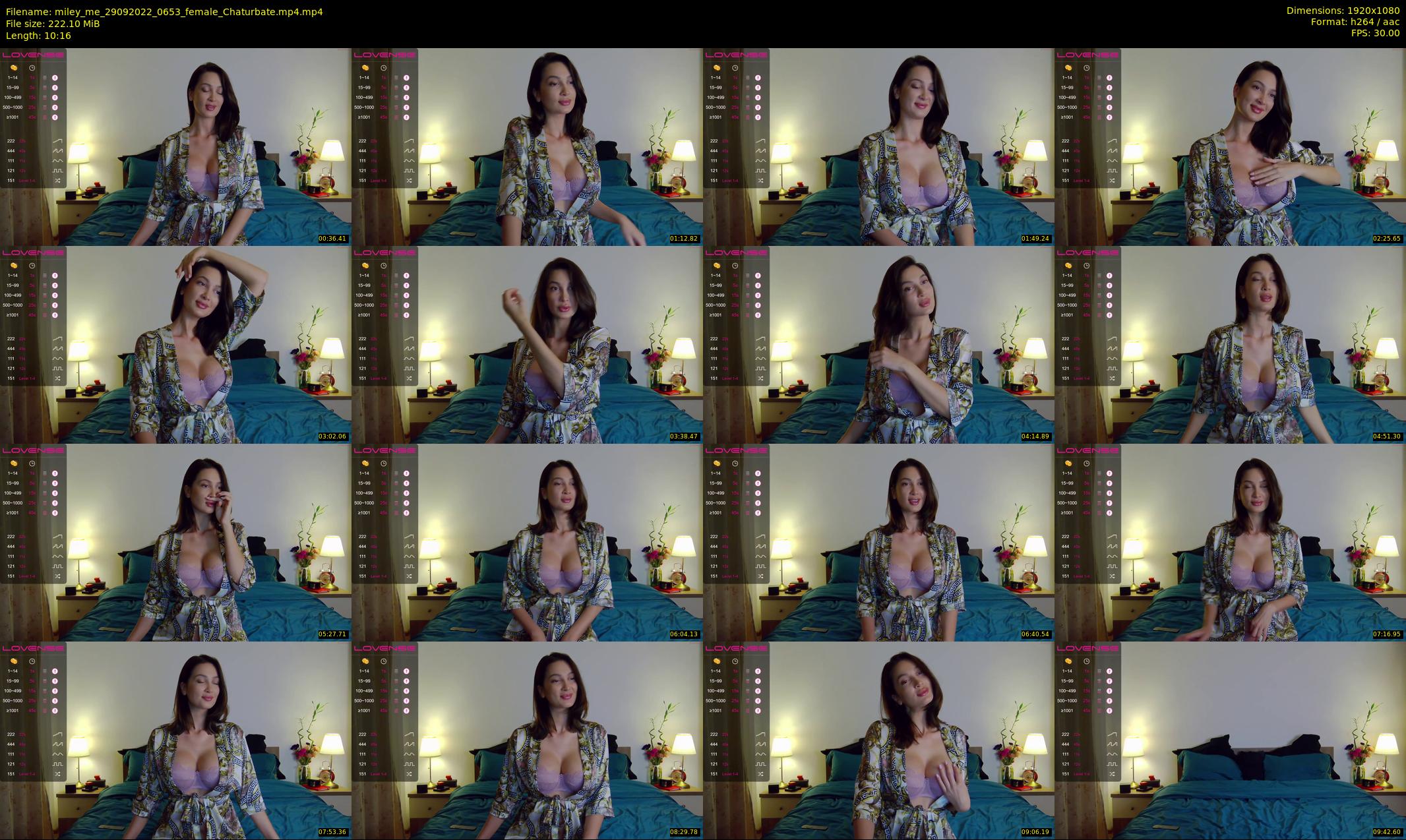 miley_me — 11 minute Chaturbate female cam show recording, 1080p, Sep 29, 2022