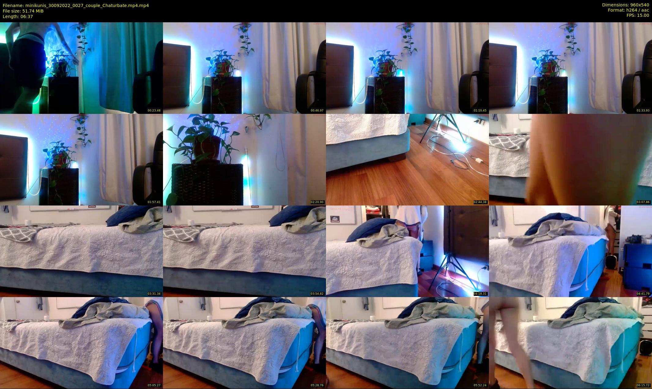 minikunis — 7 minute Chaturbate couple cam show recording, 480p, Sep 30, 2022