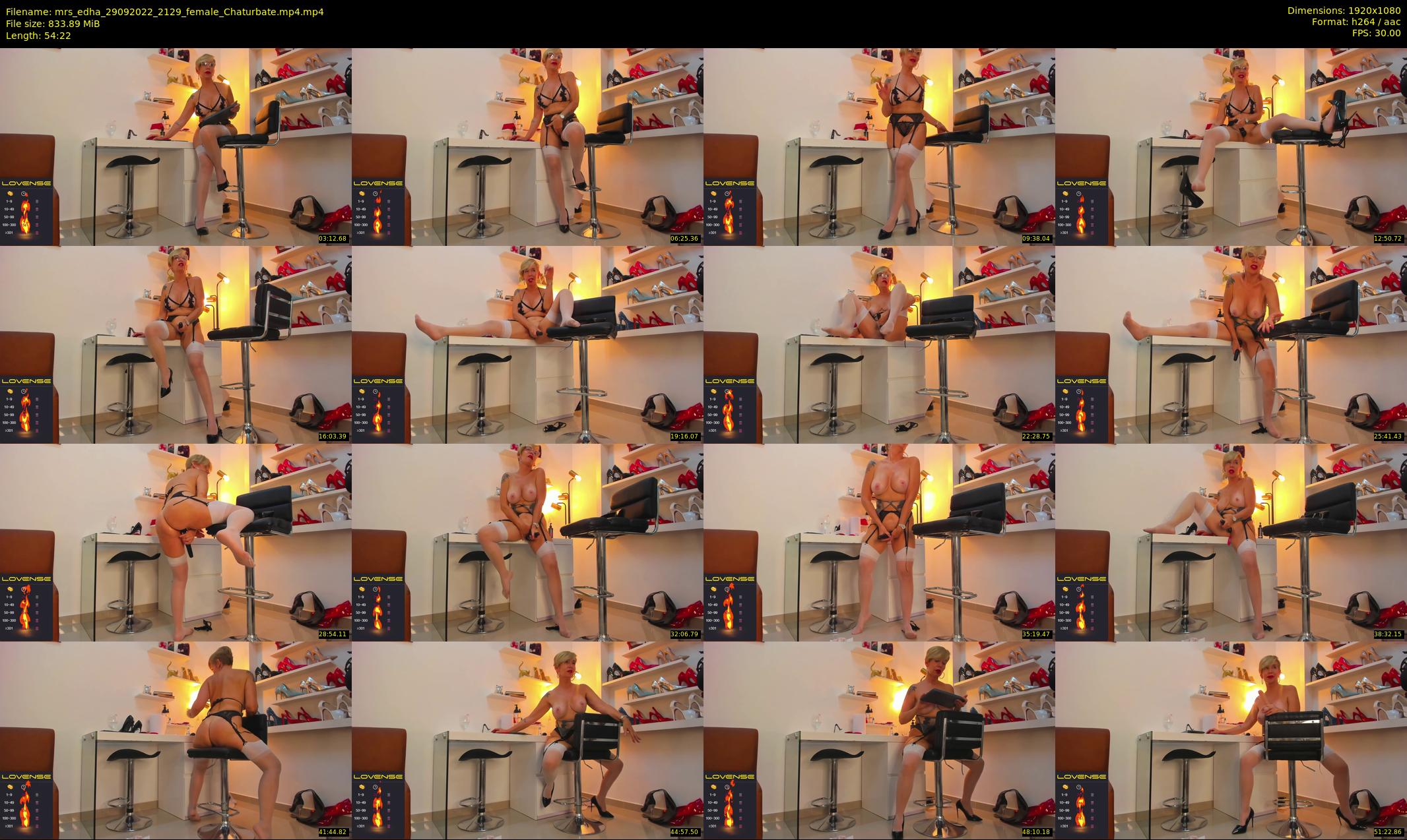 mrs_edha — 55 minute Chaturbate female cam show recording, 1080p, Sep 29, 2022