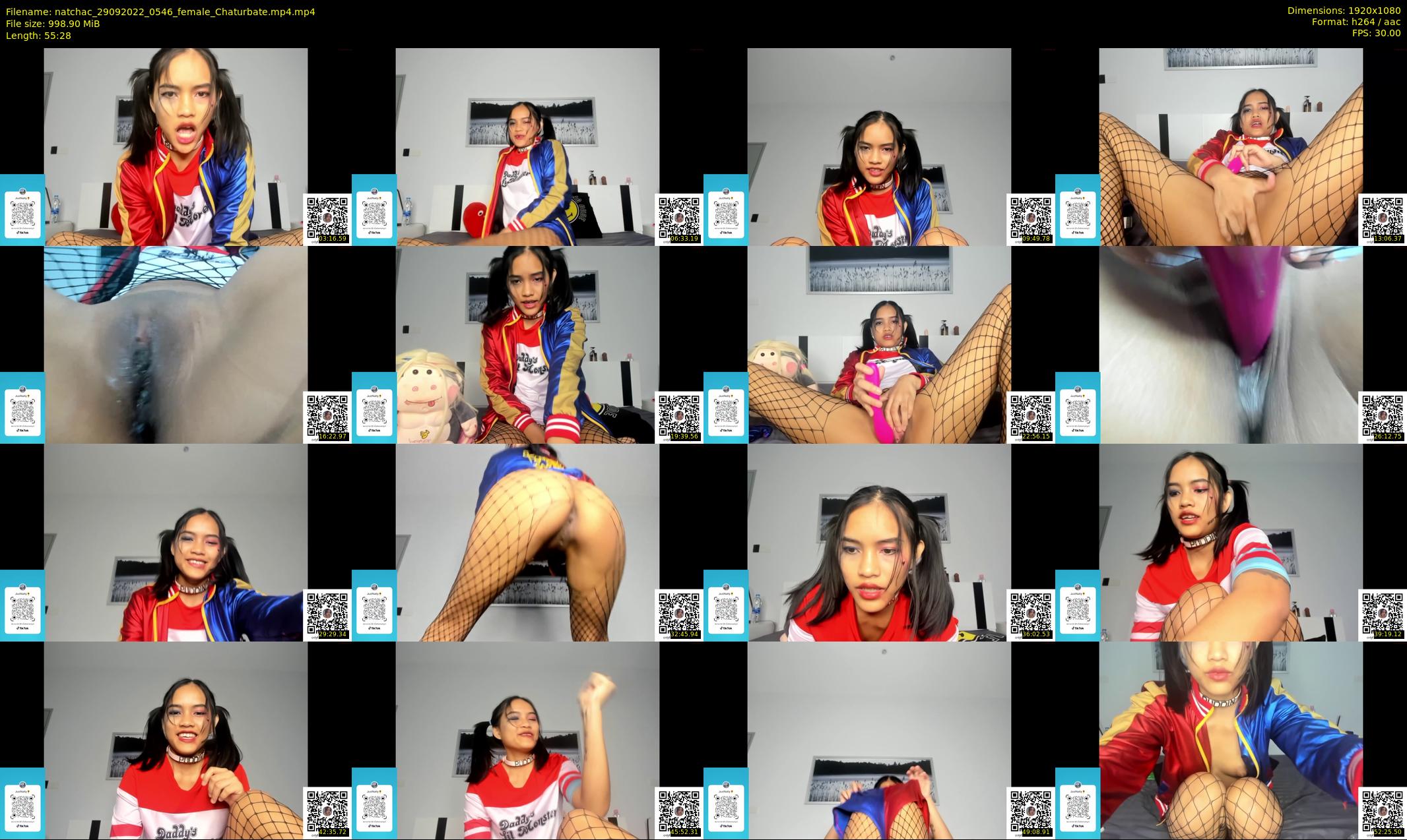 natchac — 56 minute Chaturbate female cam show recording, 1080p, Sep 29, 2022