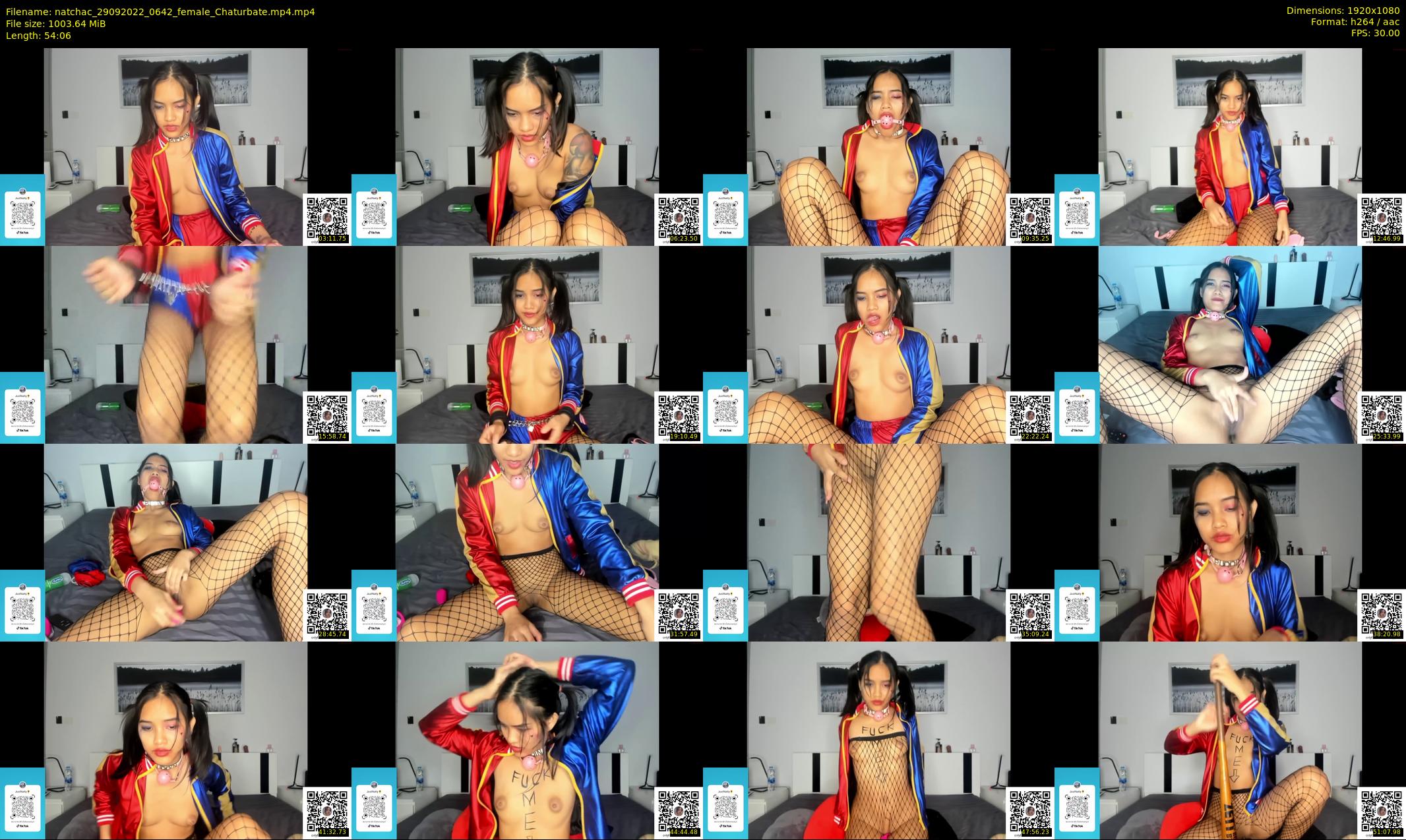 natchac — 55 minute Chaturbate female cam show recording, 1080p, Sep 29, 2022