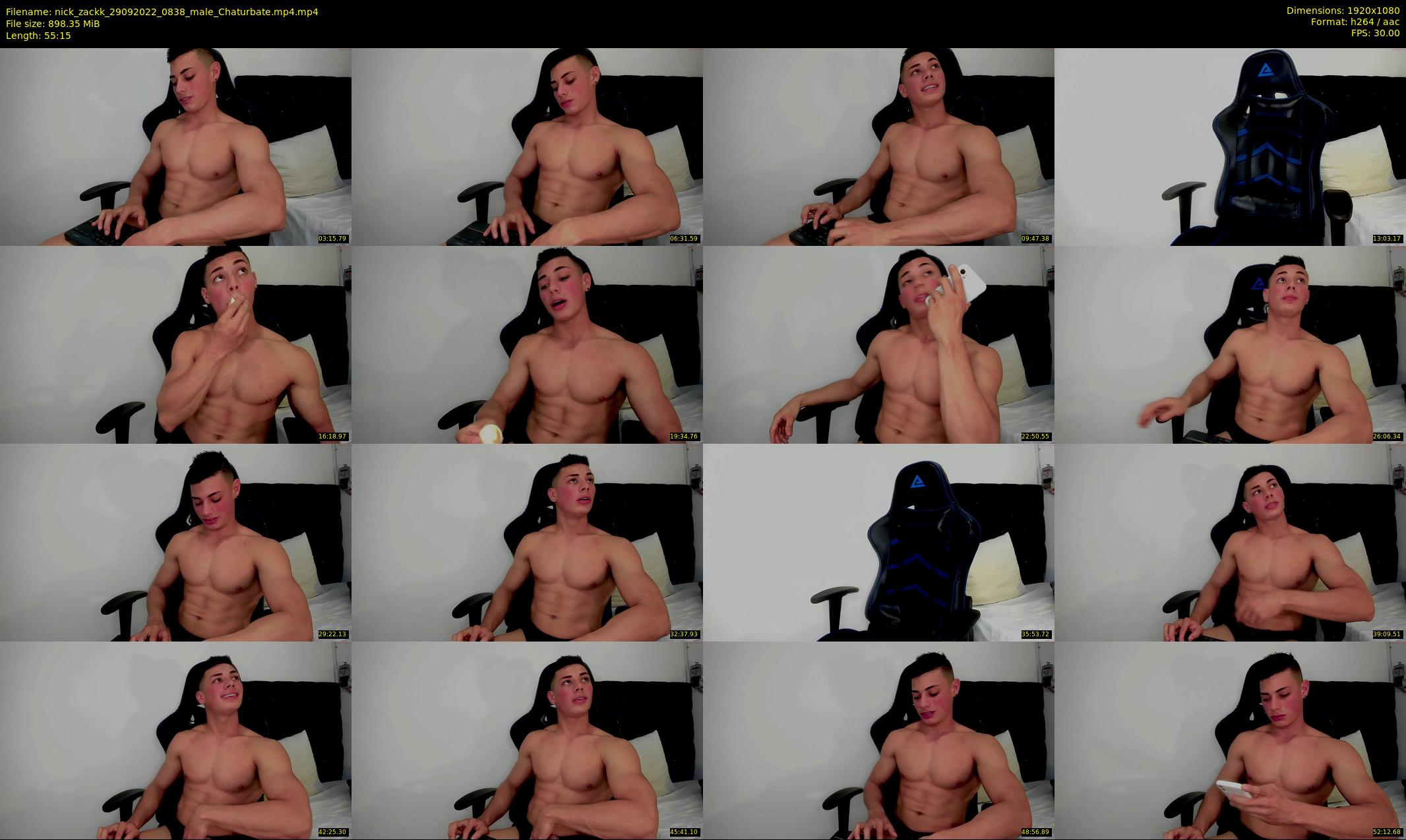 nick_zackk — 56 minute Chaturbate male cam show recording, 1080p, Sep 29, 2022