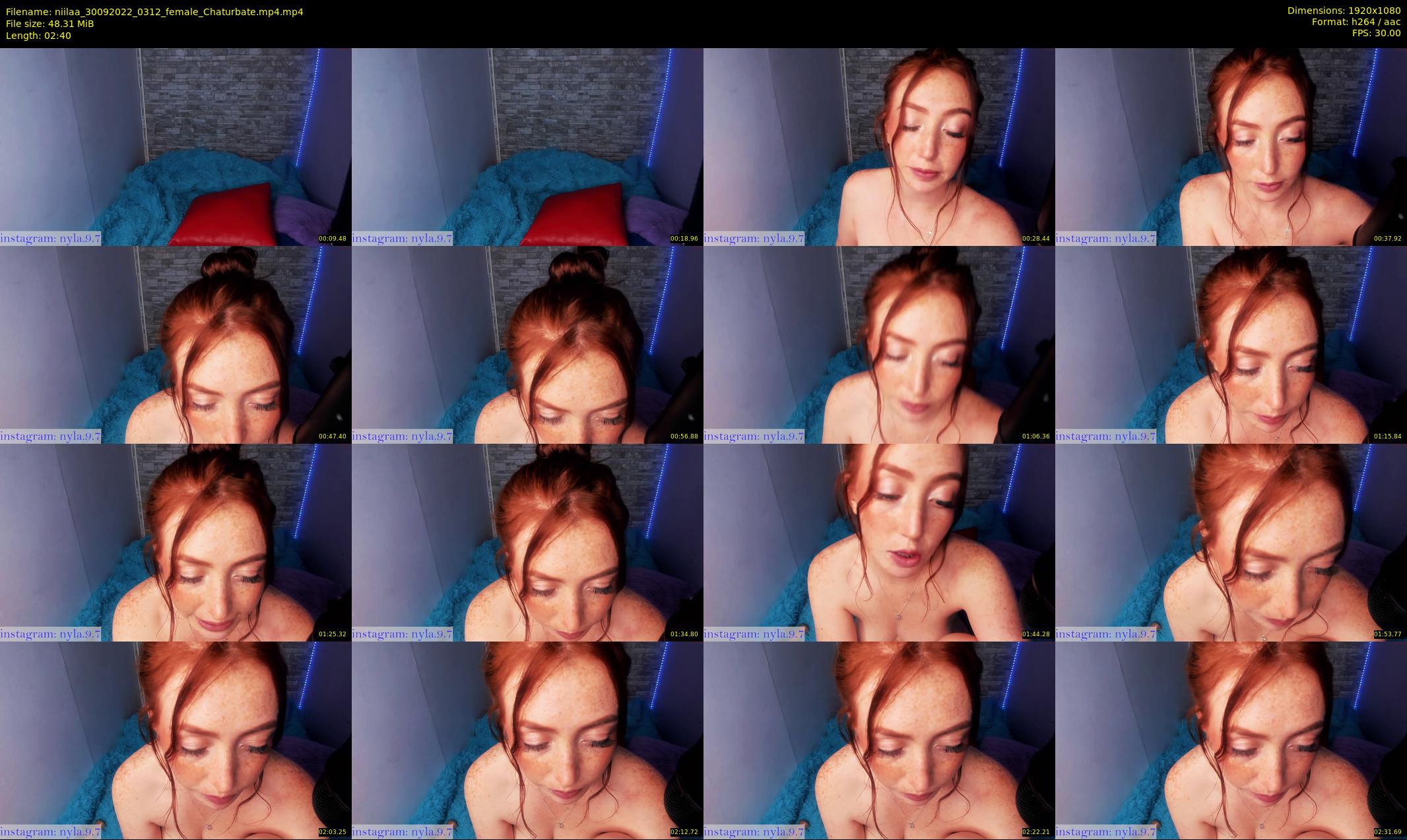 niilaa — 3 minute Chaturbate female cam show recording, 1080p, Sep 30, 2022