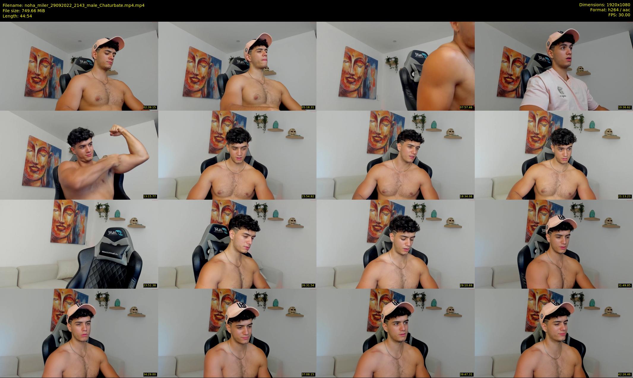 noha_miler — 45 minute Chaturbate male cam show recording, 1080p, Sep 29, 2022