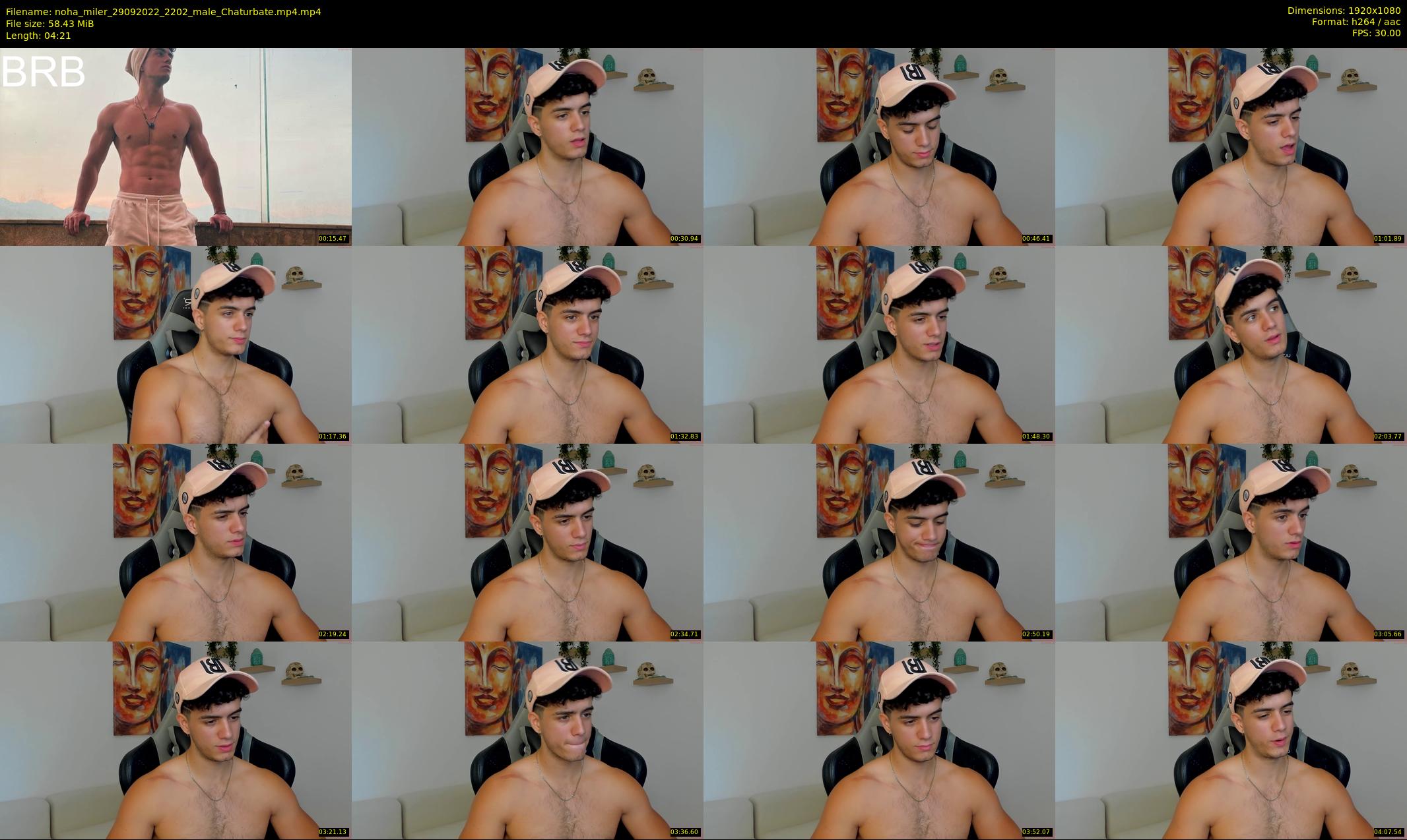 noha_miler — 5 minute Chaturbate male cam show recording, 1080p, Sep 29, 2022