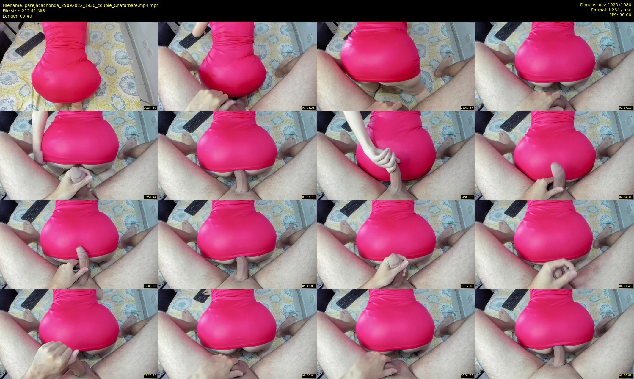 parejacachonda — 10 minute Chaturbate couple cam show recording, 1080p, Sep 29, 2022