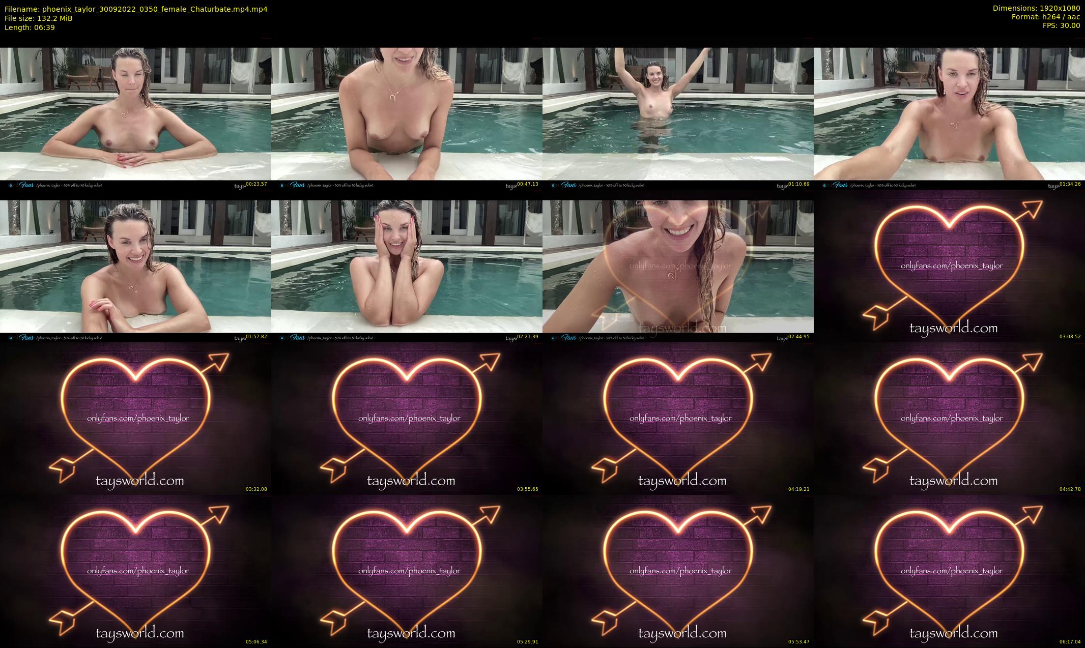 phoenix_taylor — 7 minute Chaturbate female cam show recording, 1080p, Sep 30, 2022