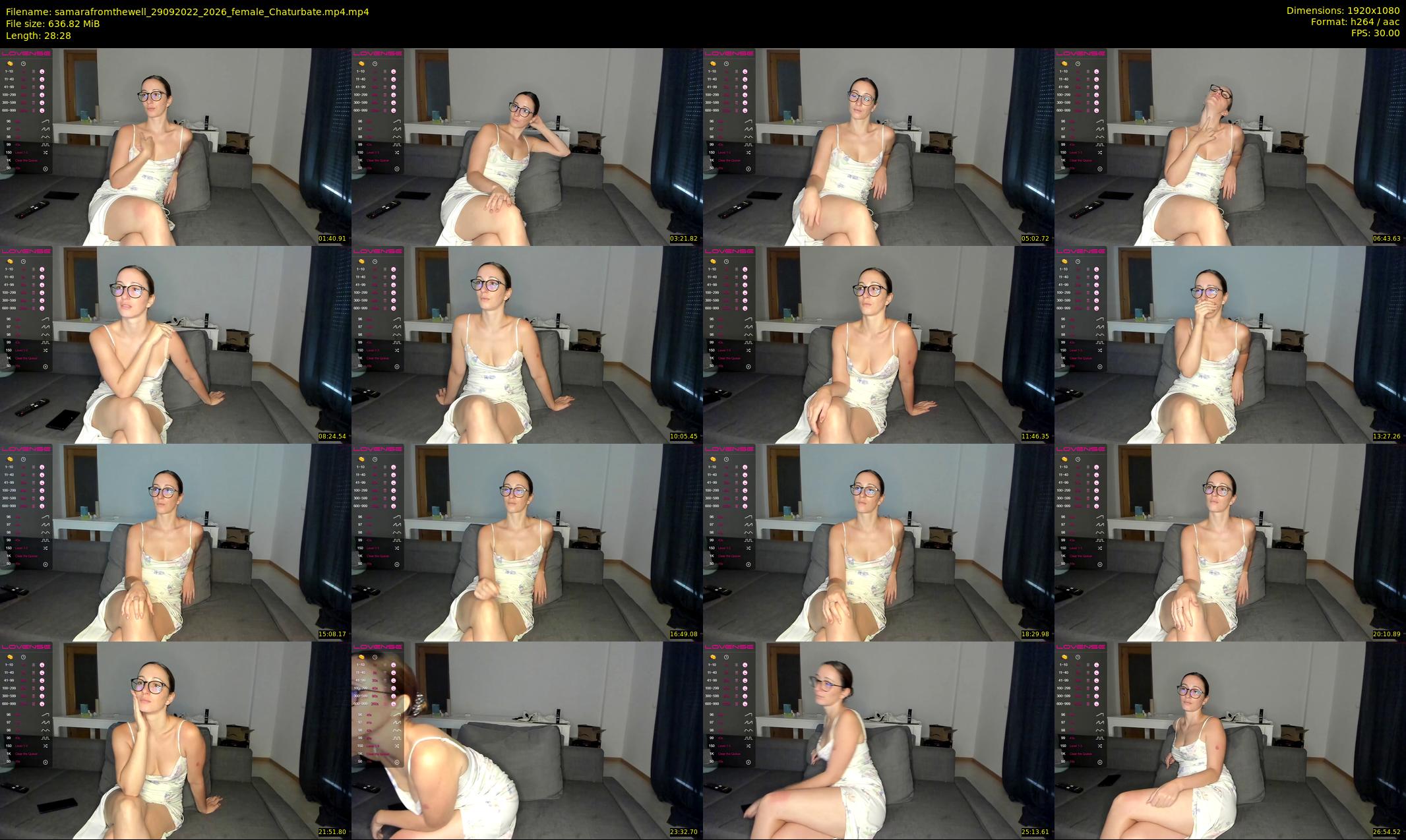samarafromthewell — 29 minute Chaturbate female cam show recording, 1080p, Sep 29, 2022