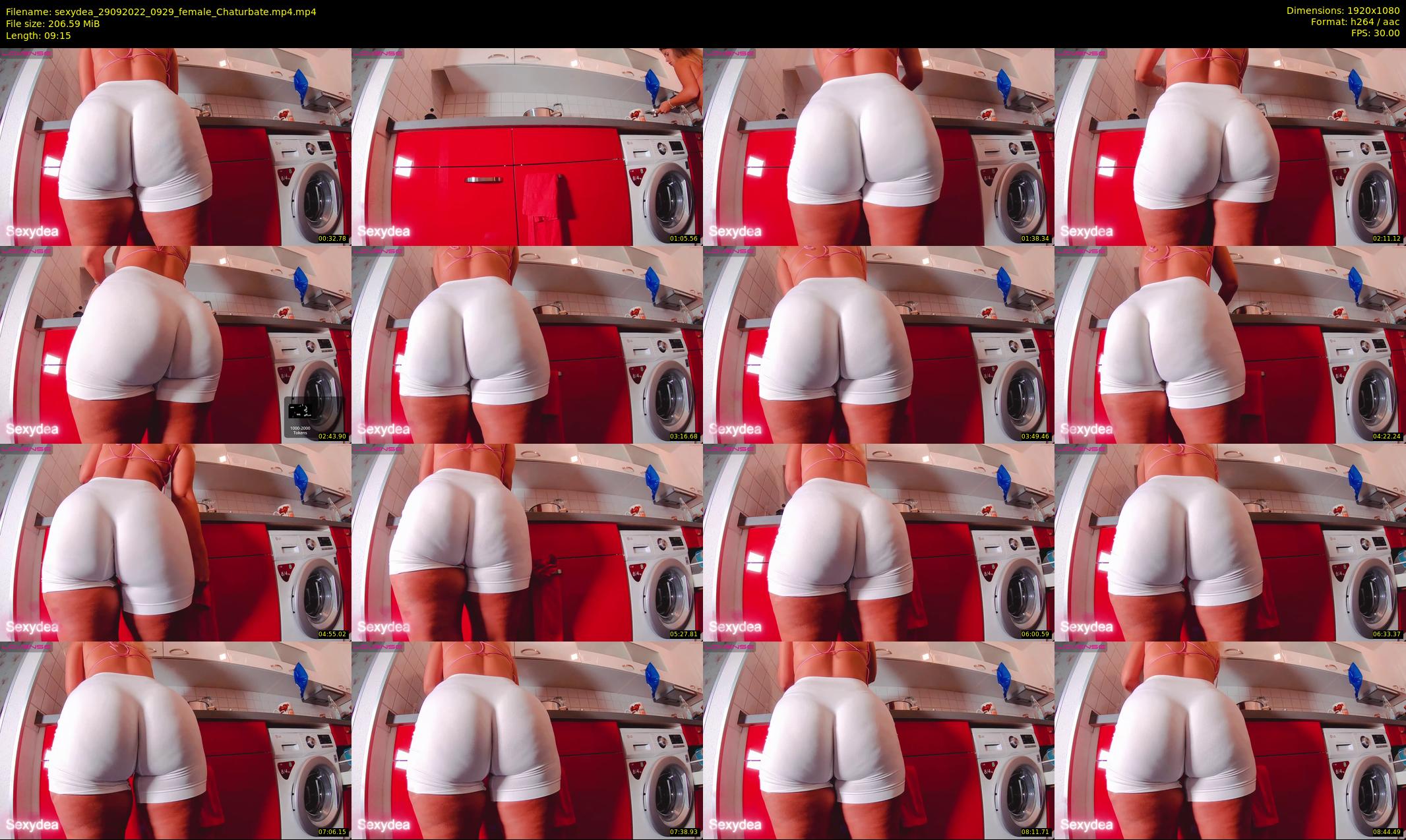 sexydea — 10 minute Chaturbate female cam show recording, 1080p, Sep 29, 2022
