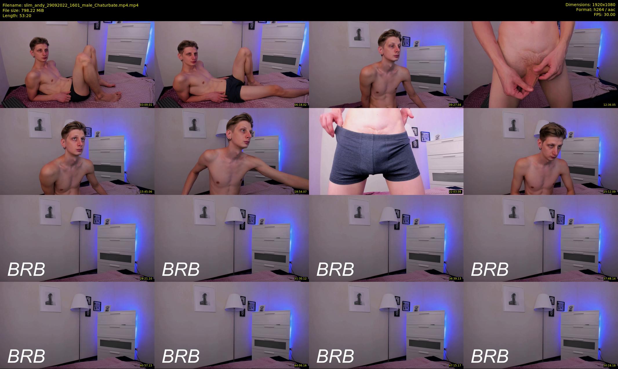 slim_andy — 54 minute Chaturbate male cam show recording, 1080p, Sep 29, 2022