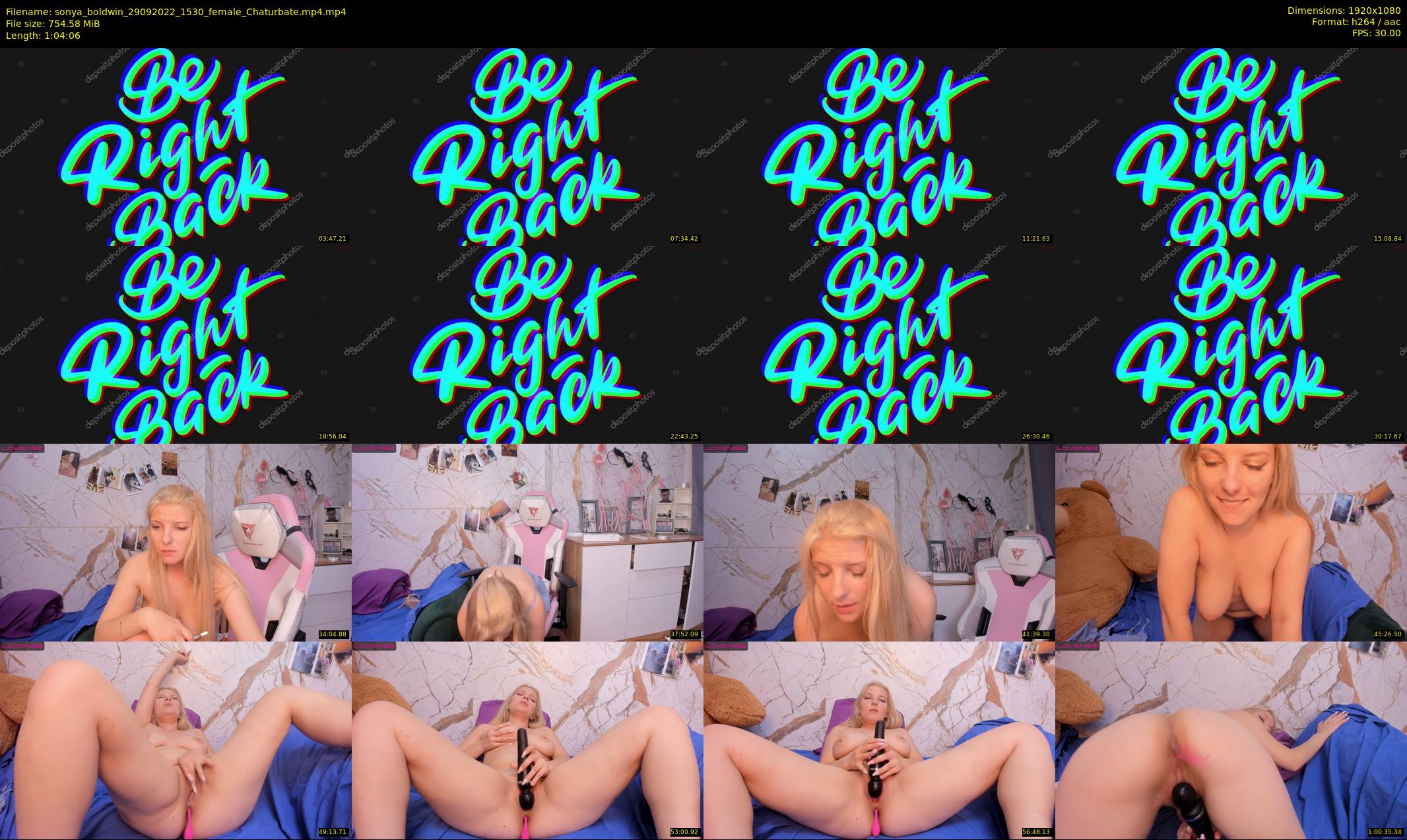 sonya_boldwin — 65 minute Chaturbate female cam show recording, 1080p, Sep 29, 2022