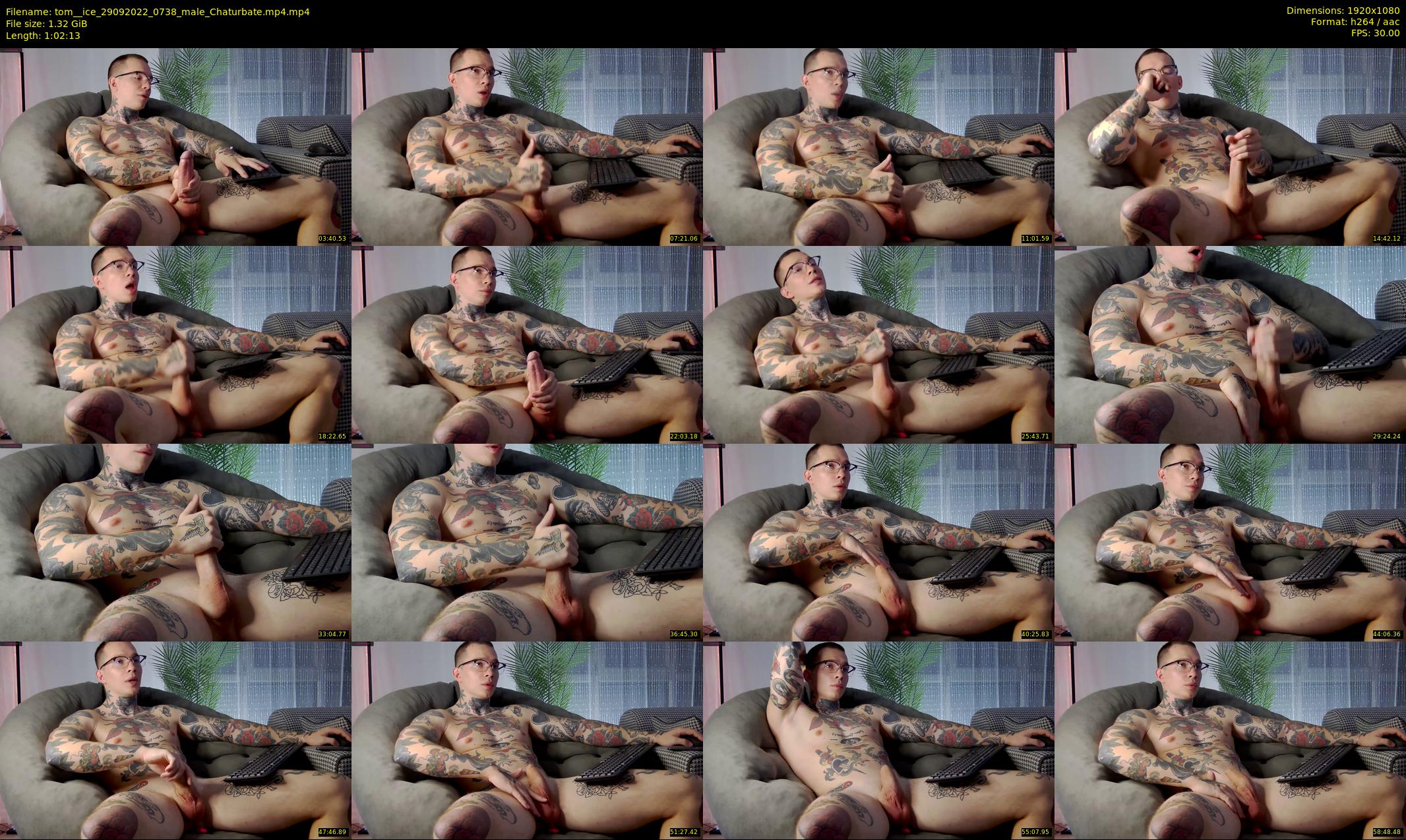tom__ice — 63 minute Chaturbate male cam show recording, 1080p, Sep 29, 2022