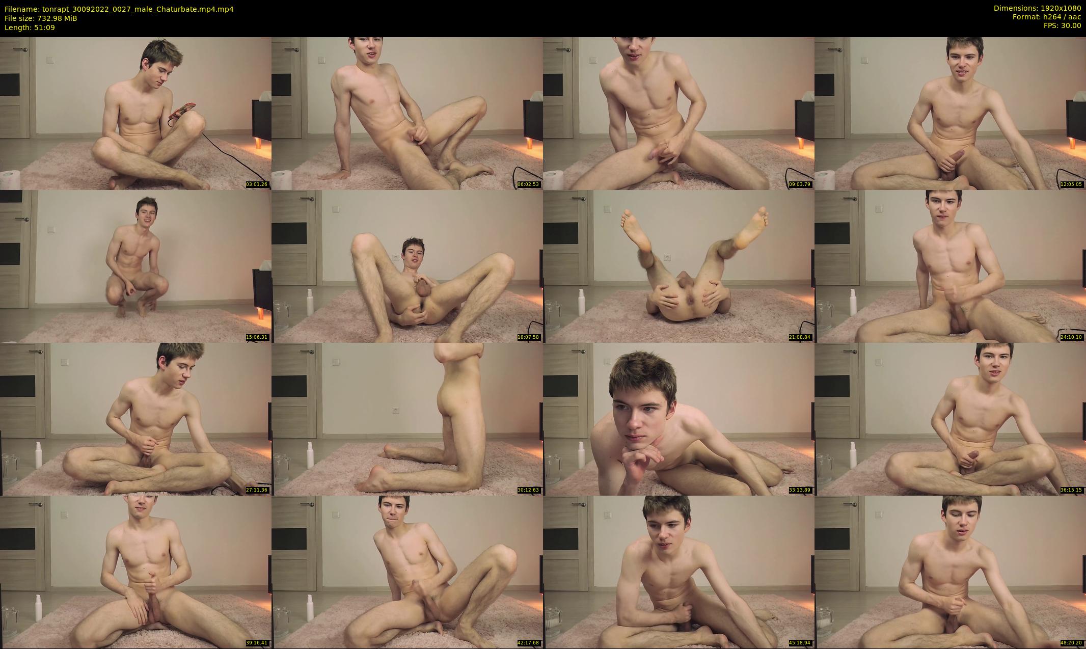 tonrapt — 52 minute Chaturbate male cam show recording, 1080p, Sep 30, 2022