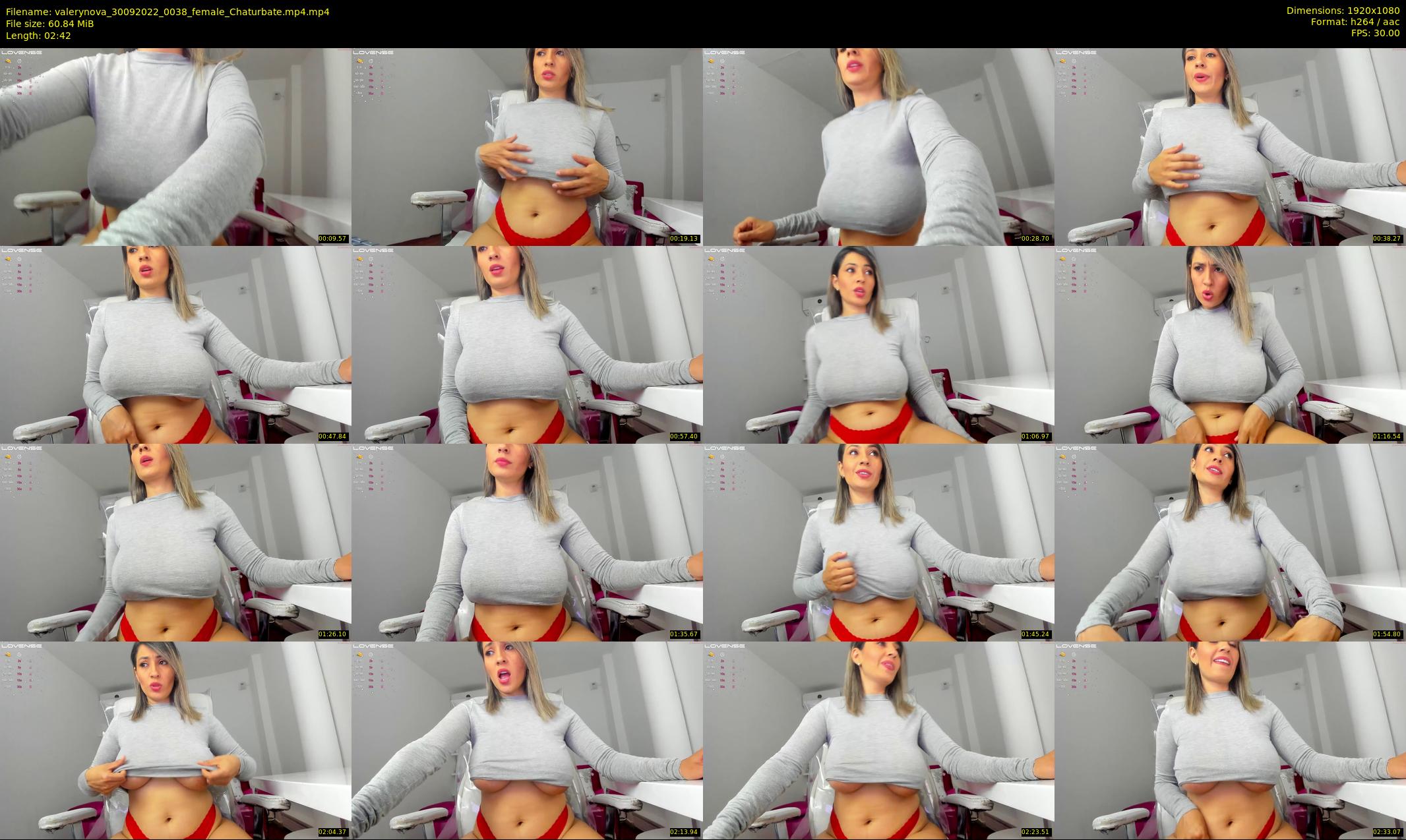 valerynova — 3 minute Chaturbate female cam show recording, 1080p, Sep 30, 2022
