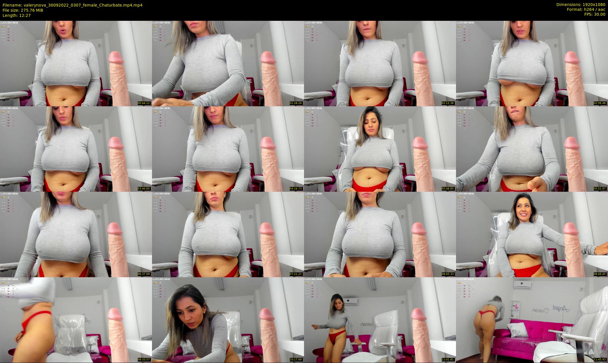 valerynova — 13 minute Chaturbate female cam show recording, 1080p, Sep 30, 2022