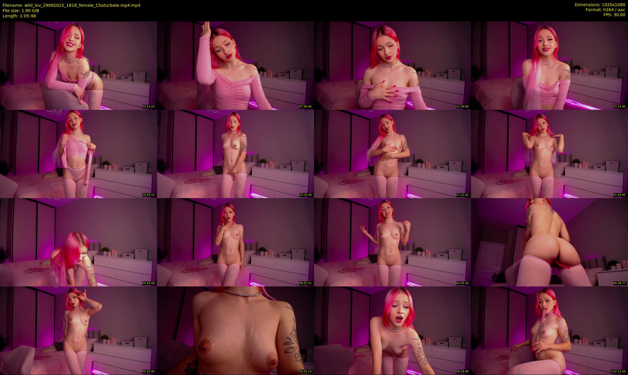 wild_lov — 66 minute Chaturbate female cam show recording, 1080p, Sep 29, 2022