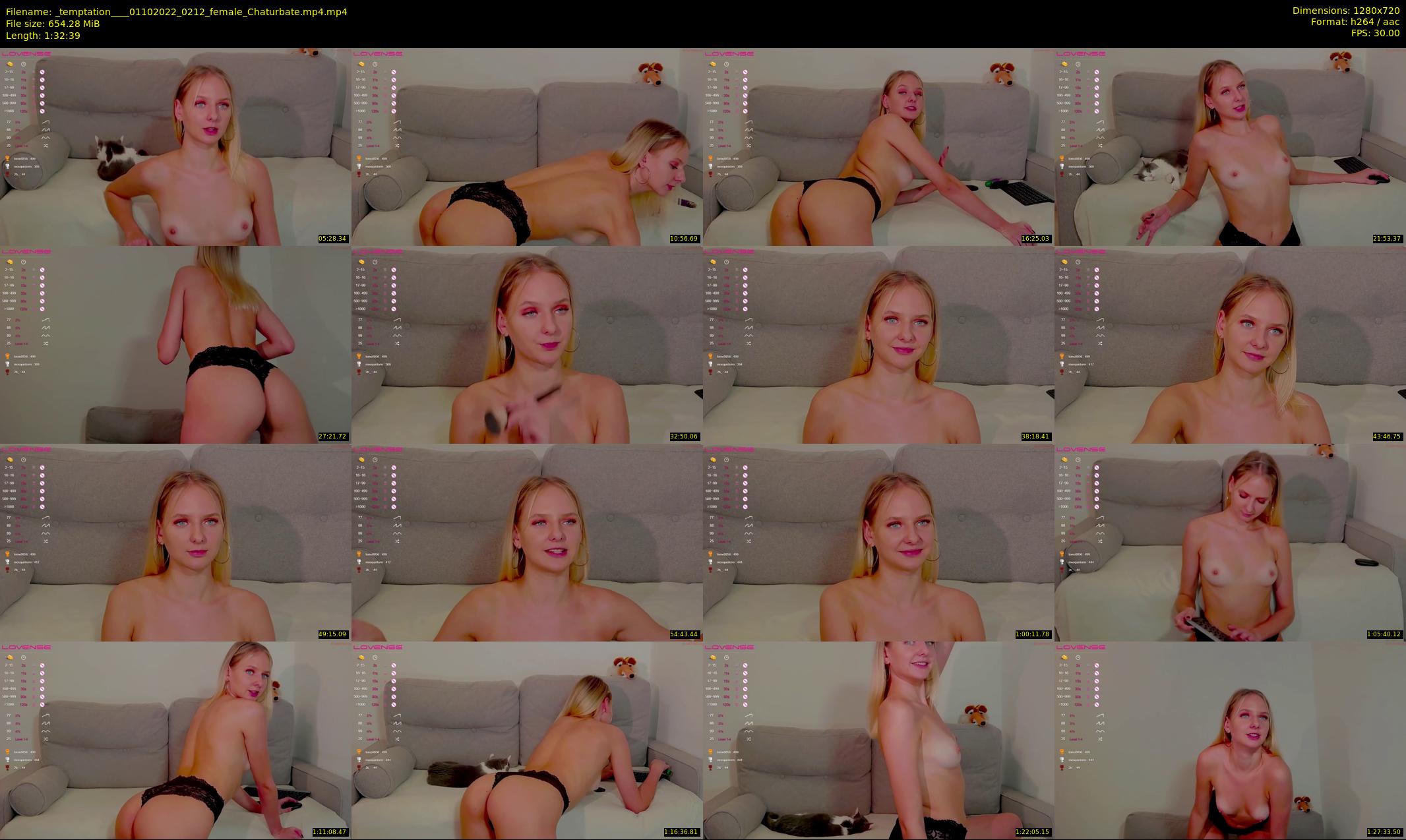 _temptation___ — 93 minute Chaturbate female cam show recording, 720p, Oct 1, 2022