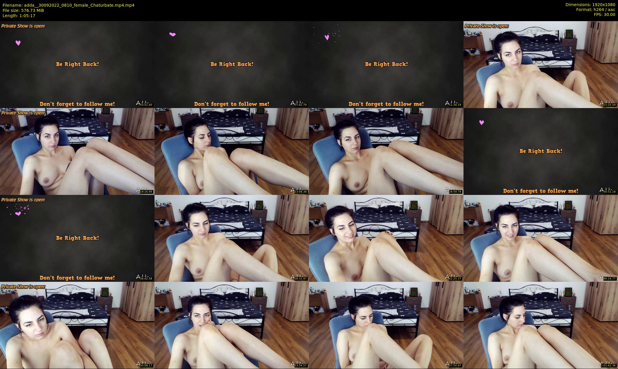 adda_ — 66 minute Chaturbate female cam show recording, 1080p, Sep 30, 2022