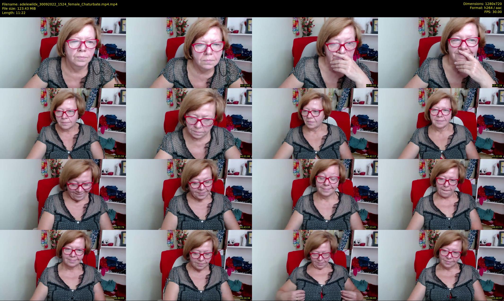 adelewildx — 12 minute Chaturbate female cam show recording, 720p, Sep 30, 2022