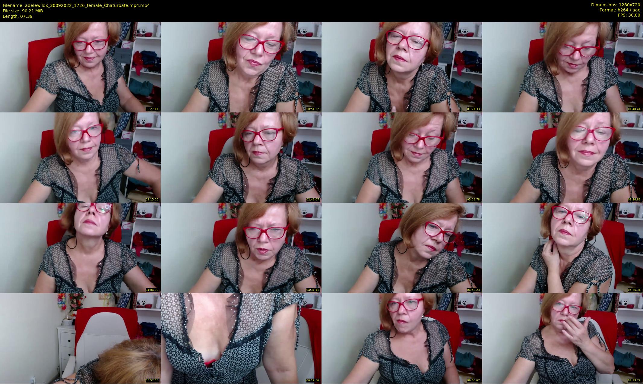 adelewildx — 8 minute Chaturbate female cam show recording, 720p, Sep 30, 2022