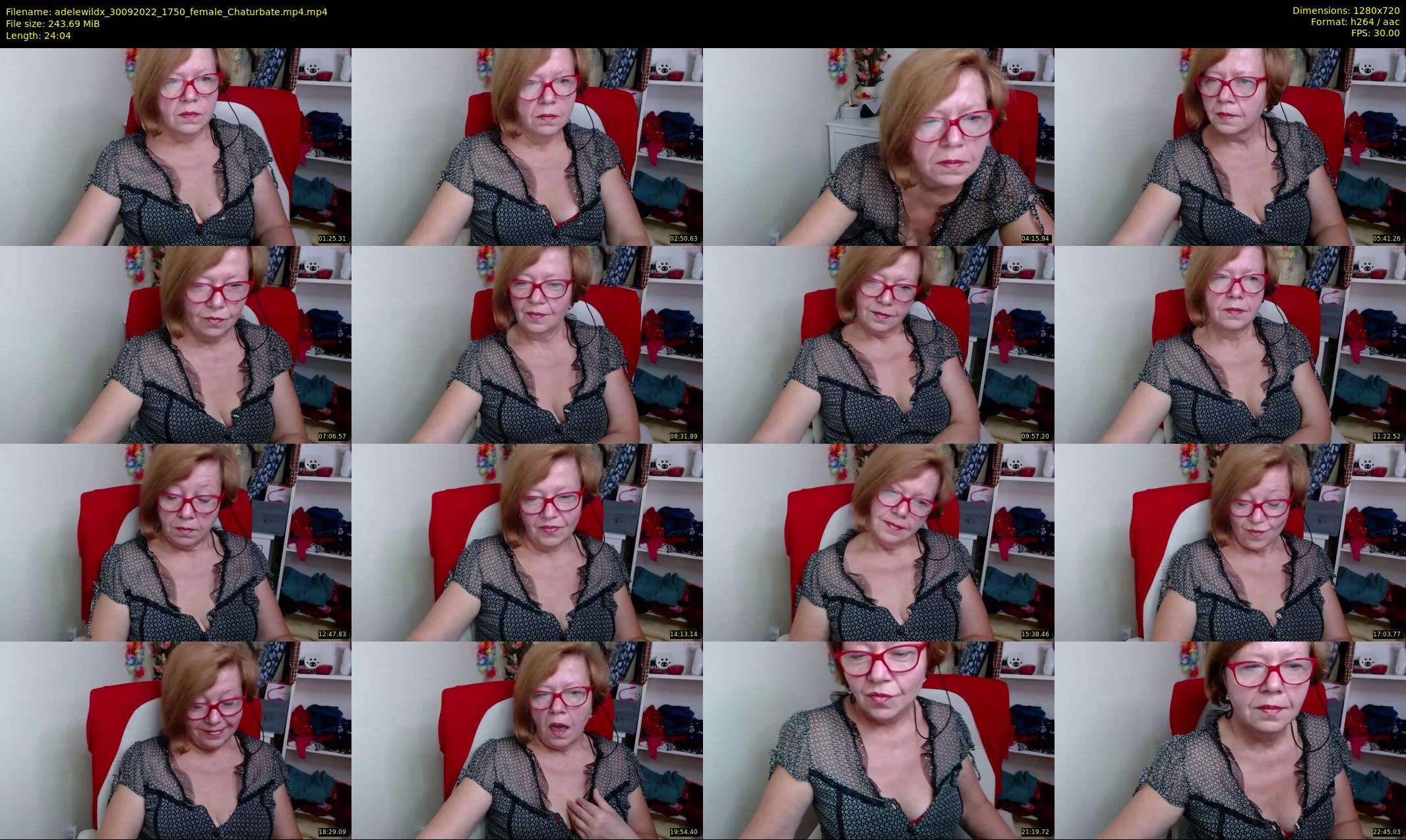 adelewildx — 25 minute Chaturbate female cam show recording, 720p, Sep 30, 2022