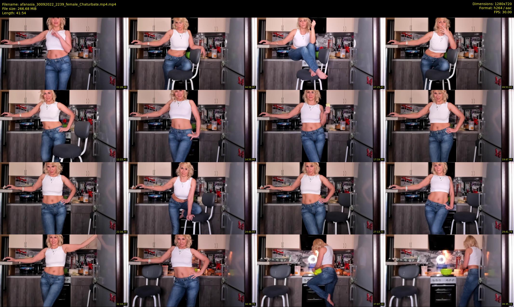 afanasia — 42 minute Chaturbate female cam show recording, 720p, Sep 30, 2022