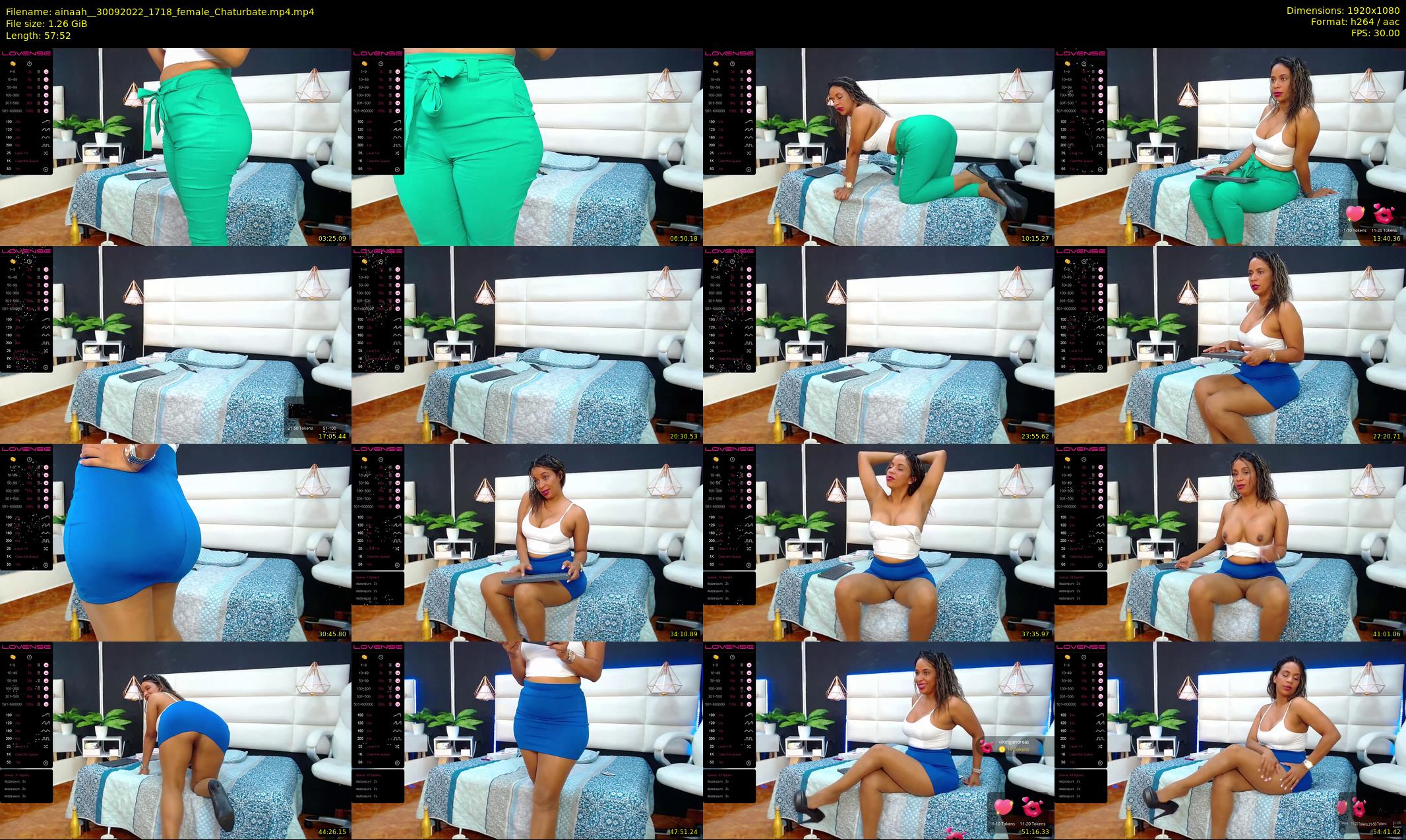 ainaah_ — 58 minute Chaturbate female cam show recording, 1080p, Sep 30, 2022
