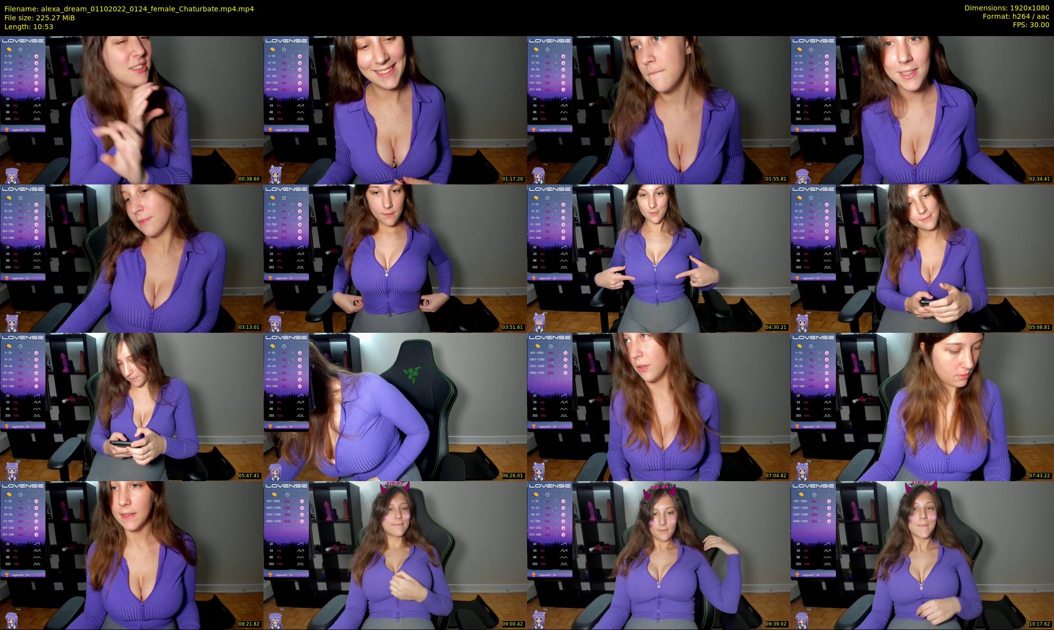 alexa_dream — 11 minute Chaturbate female cam show recording, 1080p, Oct 1, 2022