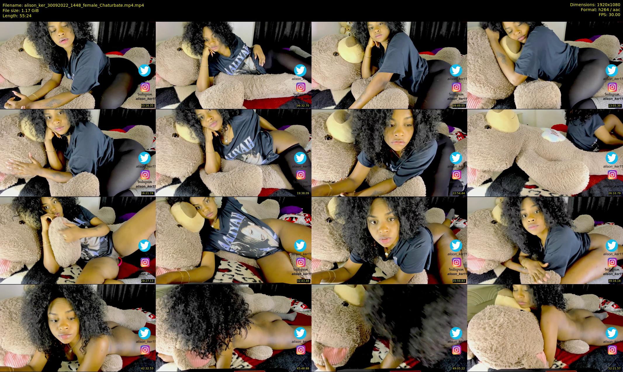 alison_ker — 56 minute Chaturbate female cam show recording, 1080p, Sep 30, 2022