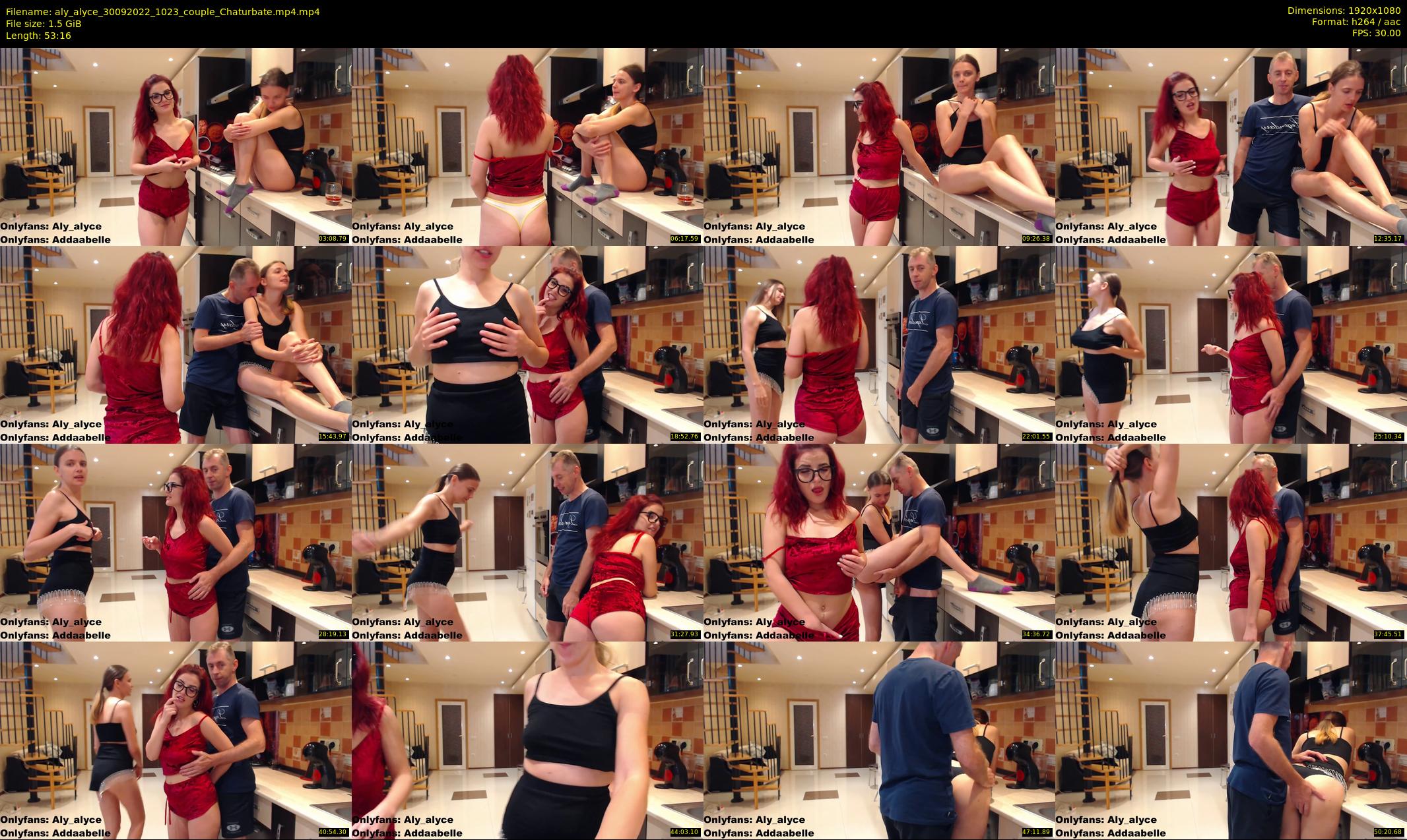 aly_alyce — 54 minute Chaturbate female cam show recording, 1080p, Sep 30, 2022
