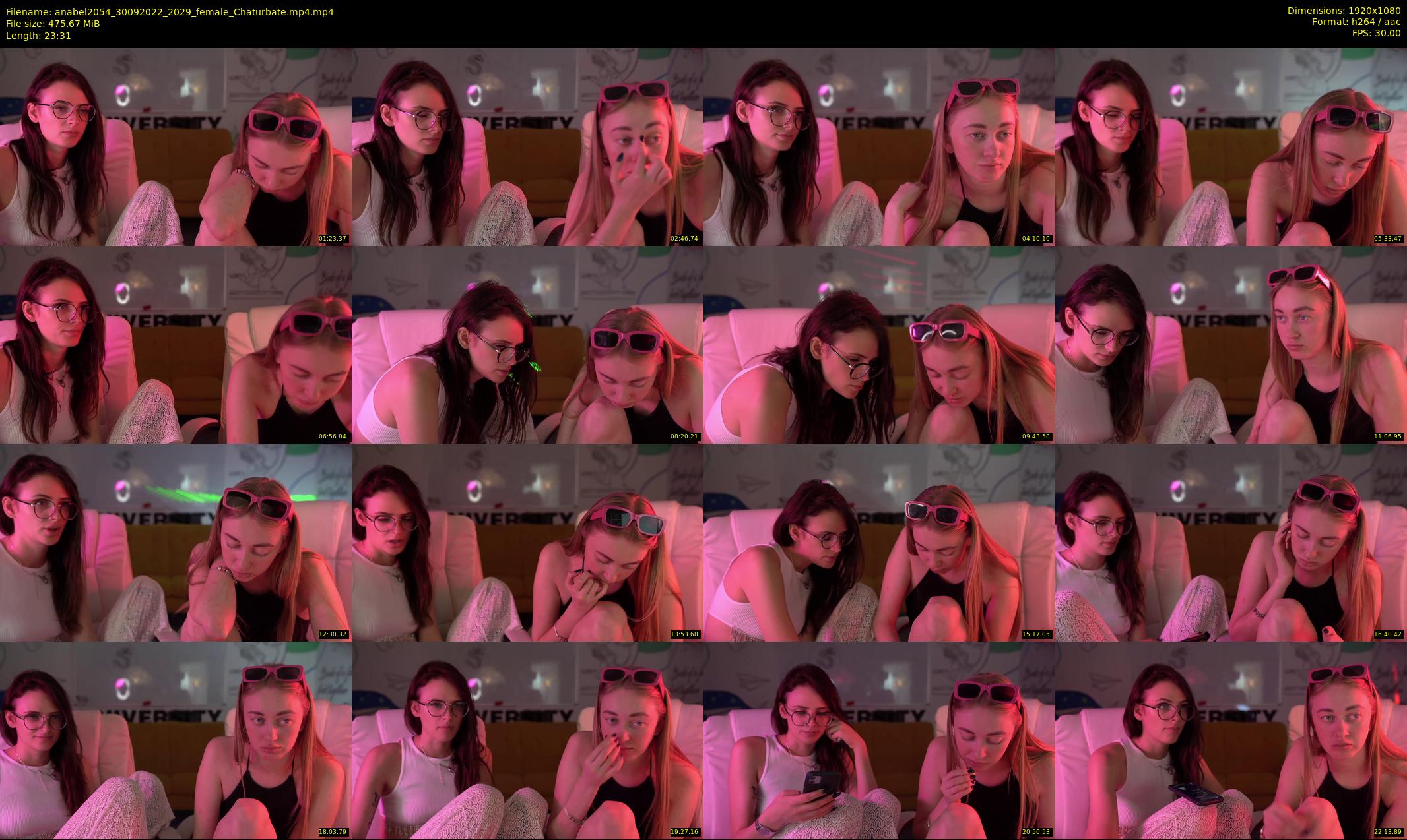 anabel2054 — 24 minute Chaturbate female cam show recording, 1080p, Sep 30, 2022