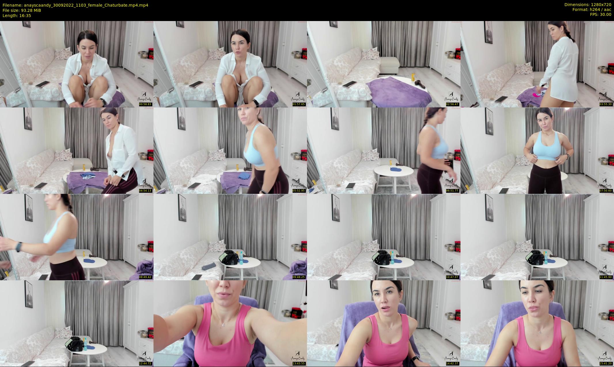 anayscaandy — 17 minute Chaturbate female cam show recording, 720p, Sep 30, 2022