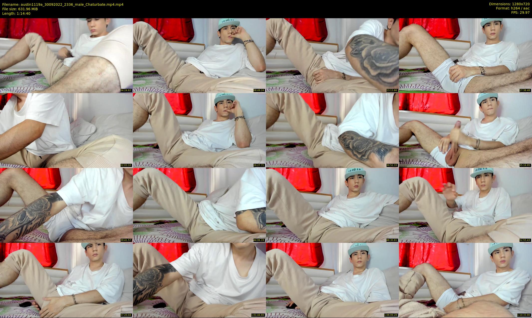 austin1119a — 75 minute Chaturbate male cam show recording, 720p, Sep 30, 2022