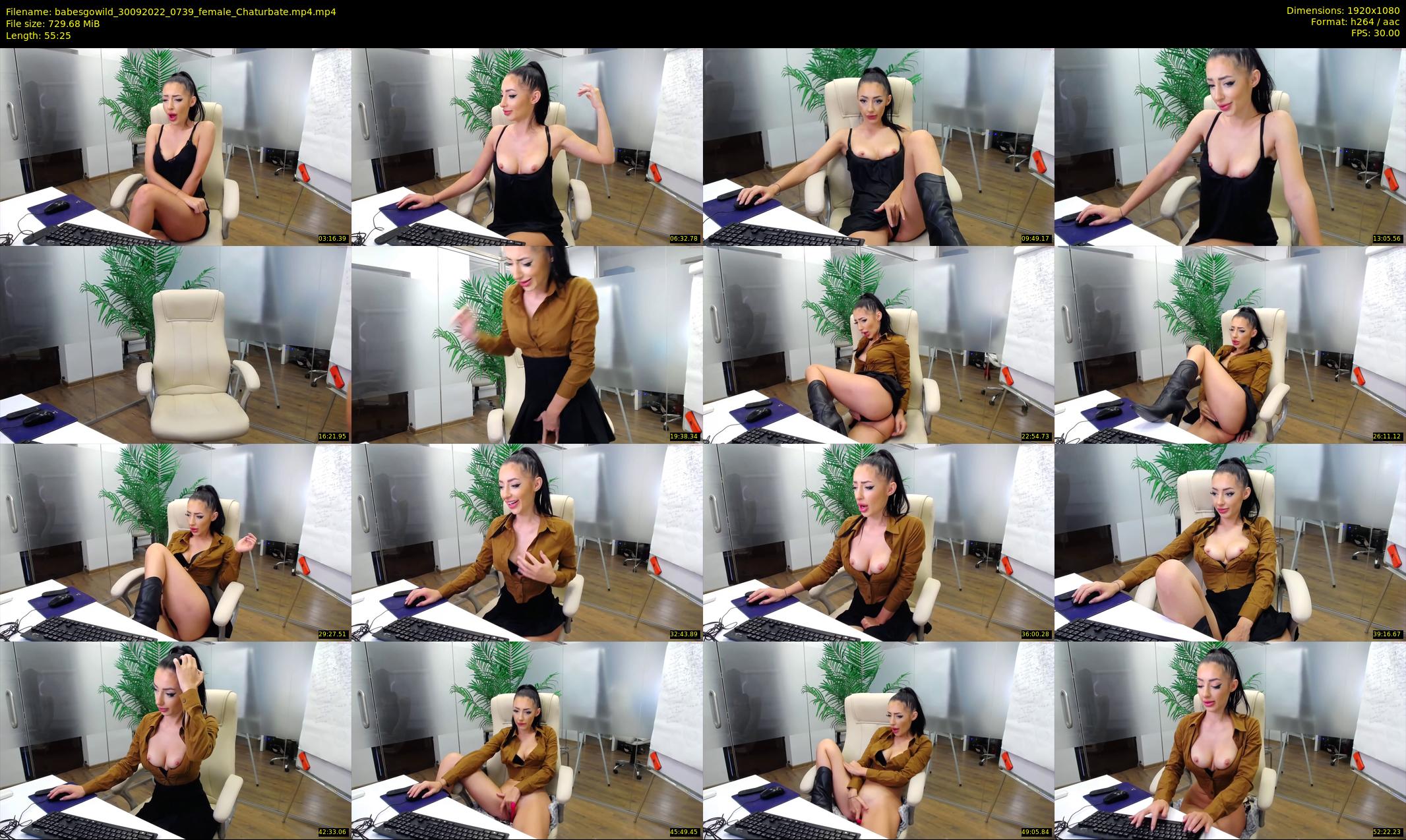 babesgowild — 56 minute Chaturbate couple cam show recording, 1080p, Sep 30, 2022