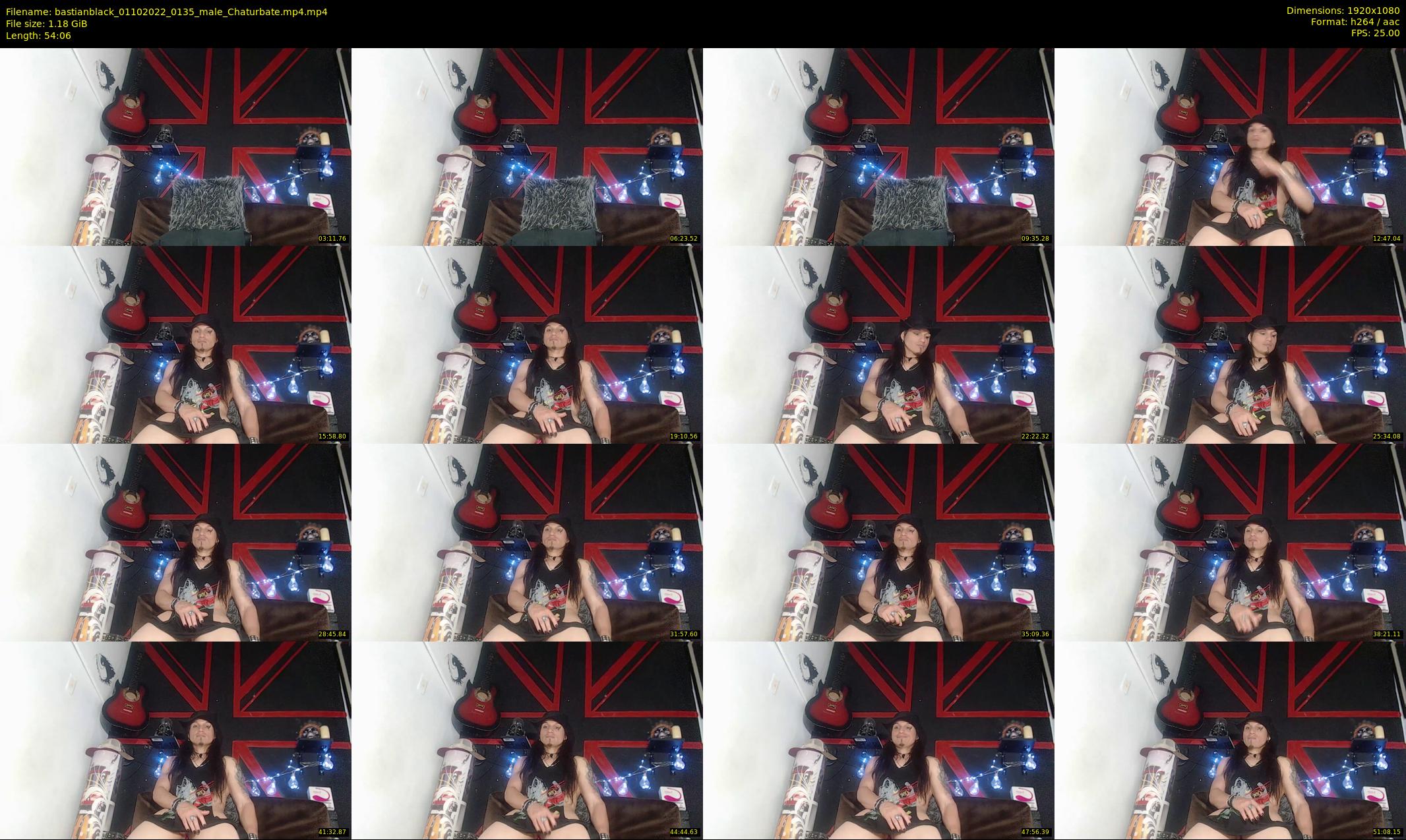 bastianblack — 55 minute Chaturbate male cam show recording, 1080p, Oct 1, 2022