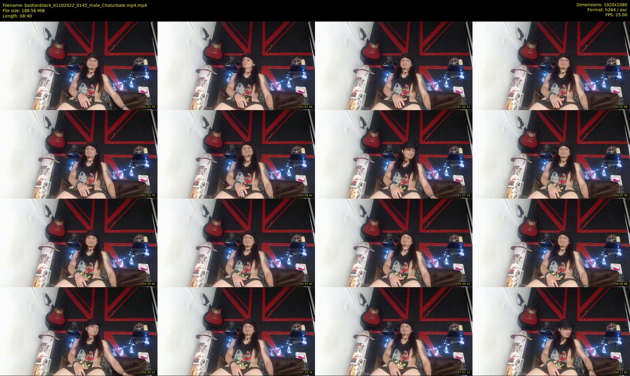 bastianblack — 9 minute Chaturbate male cam show recording, 1080p, Oct 1, 2022