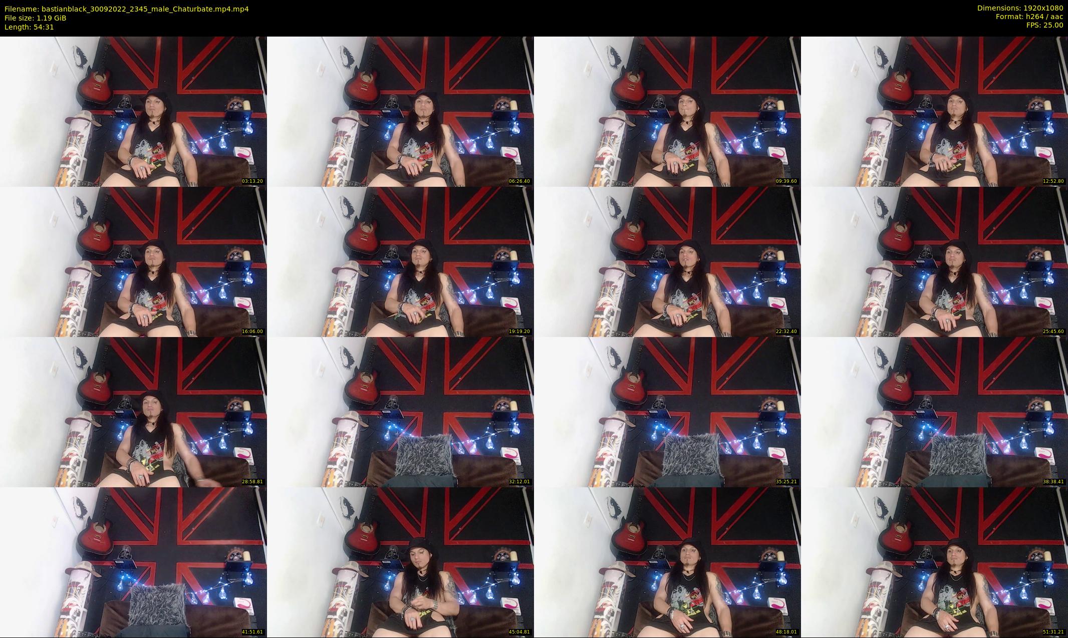 bastianblack — 55 minute Chaturbate male cam show recording, 1080p, Sep 30, 2022