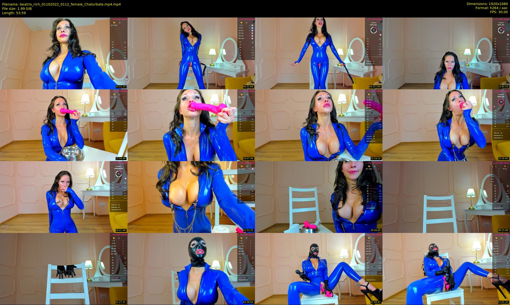 beatrix_rich — 54 minute Chaturbate female cam show recording, 1080p, Oct 1, 2022
