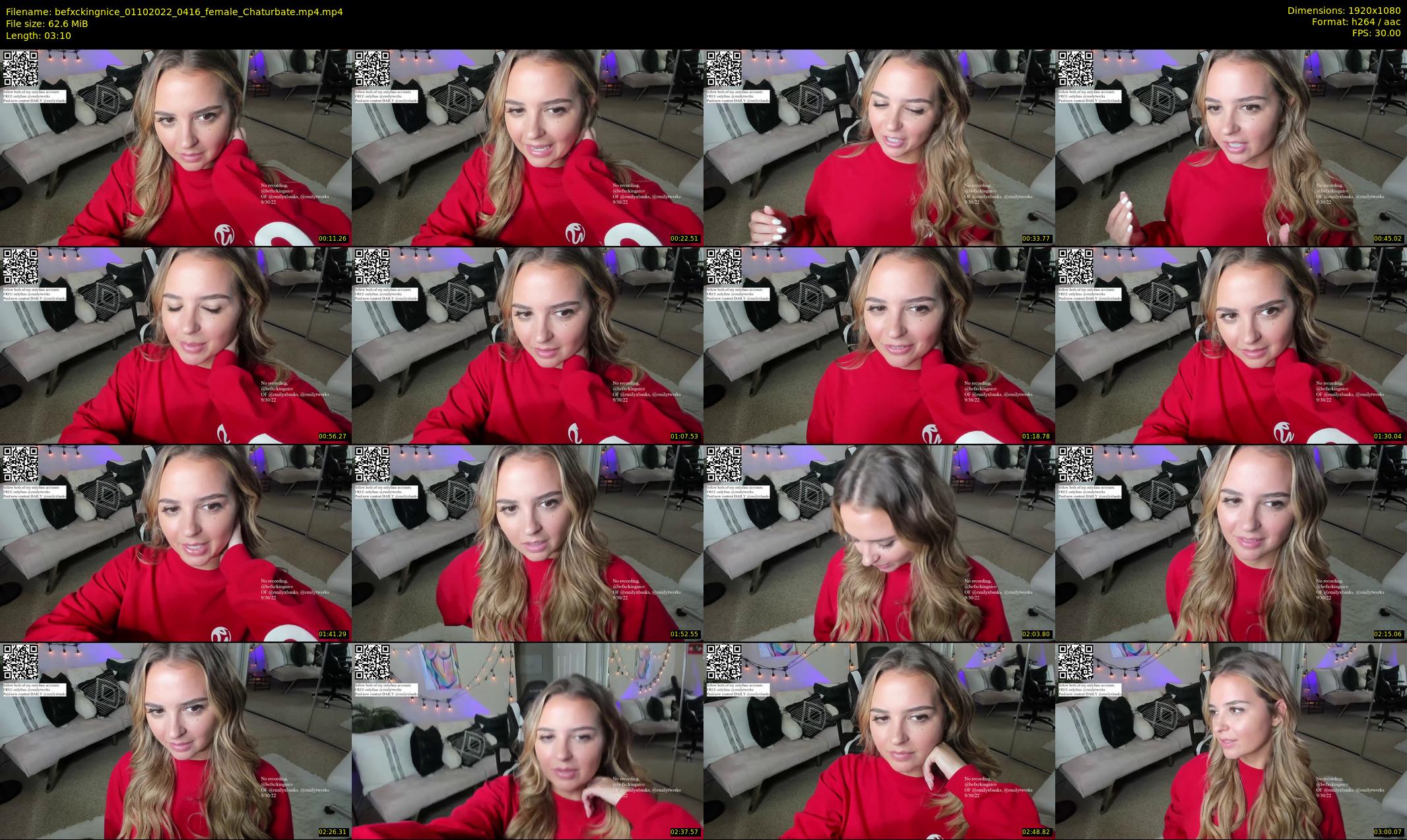 befxckingnice — 4 minute Chaturbate female cam show recording, 1080p, Oct 1, 2022