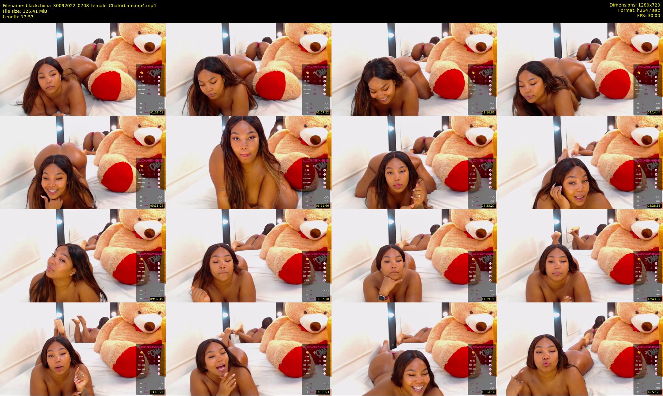 blackchiina — 18 minute Chaturbate female cam show recording, 720p, Sep 30, 2022