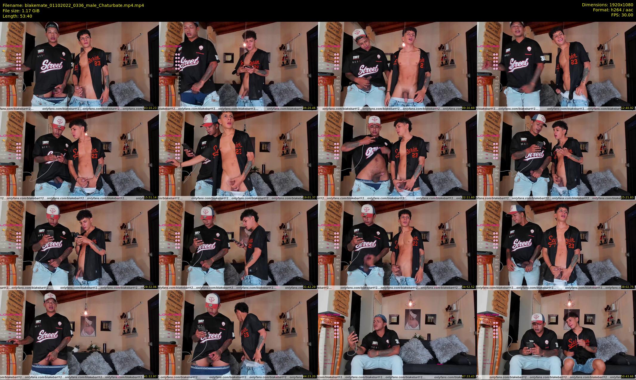 blakemate — 54 minute Chaturbate male cam show recording, 1080p, Oct 1, 2022