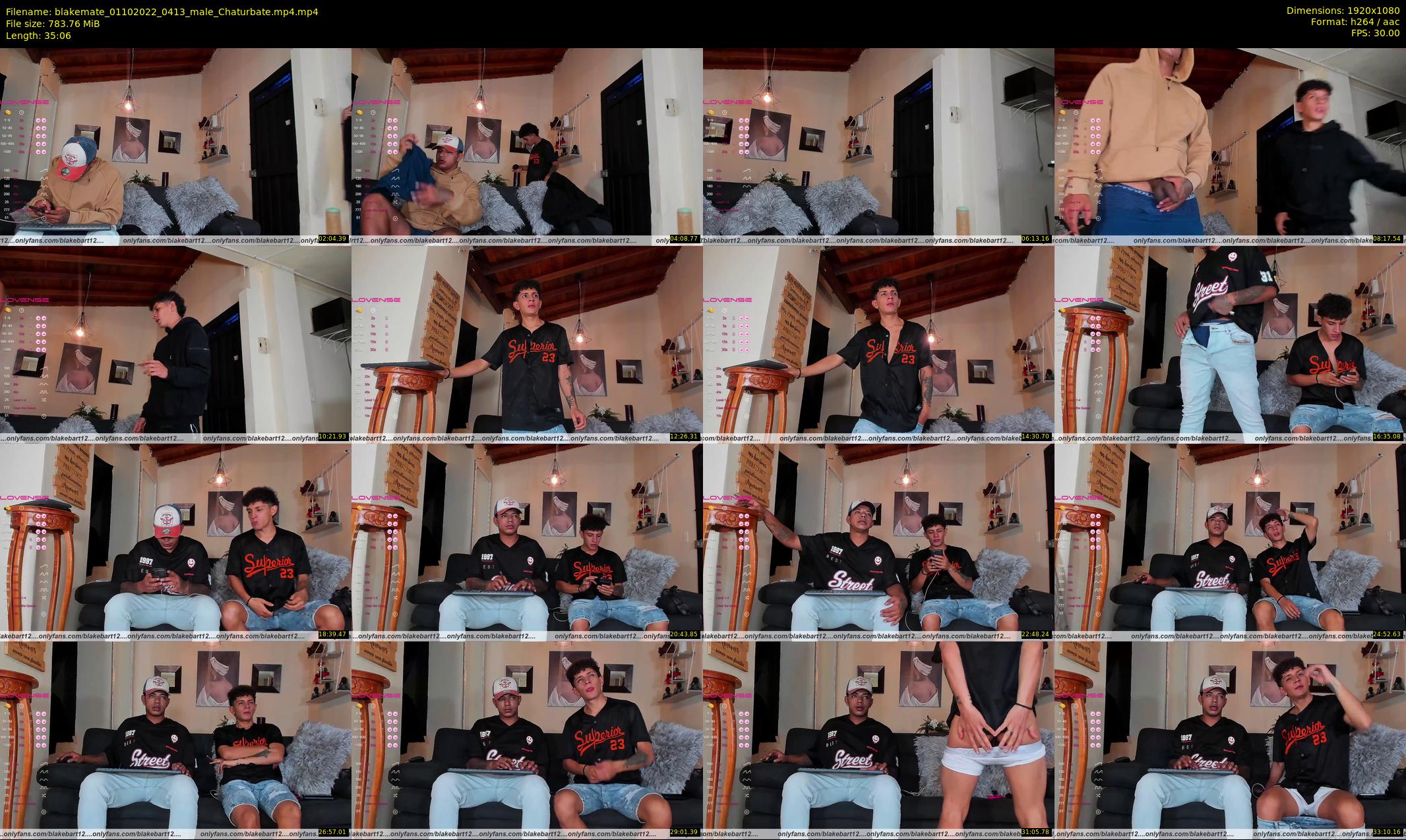 blakemate — 36 minute Chaturbate male cam show recording, 1080p, Oct 1, 2022