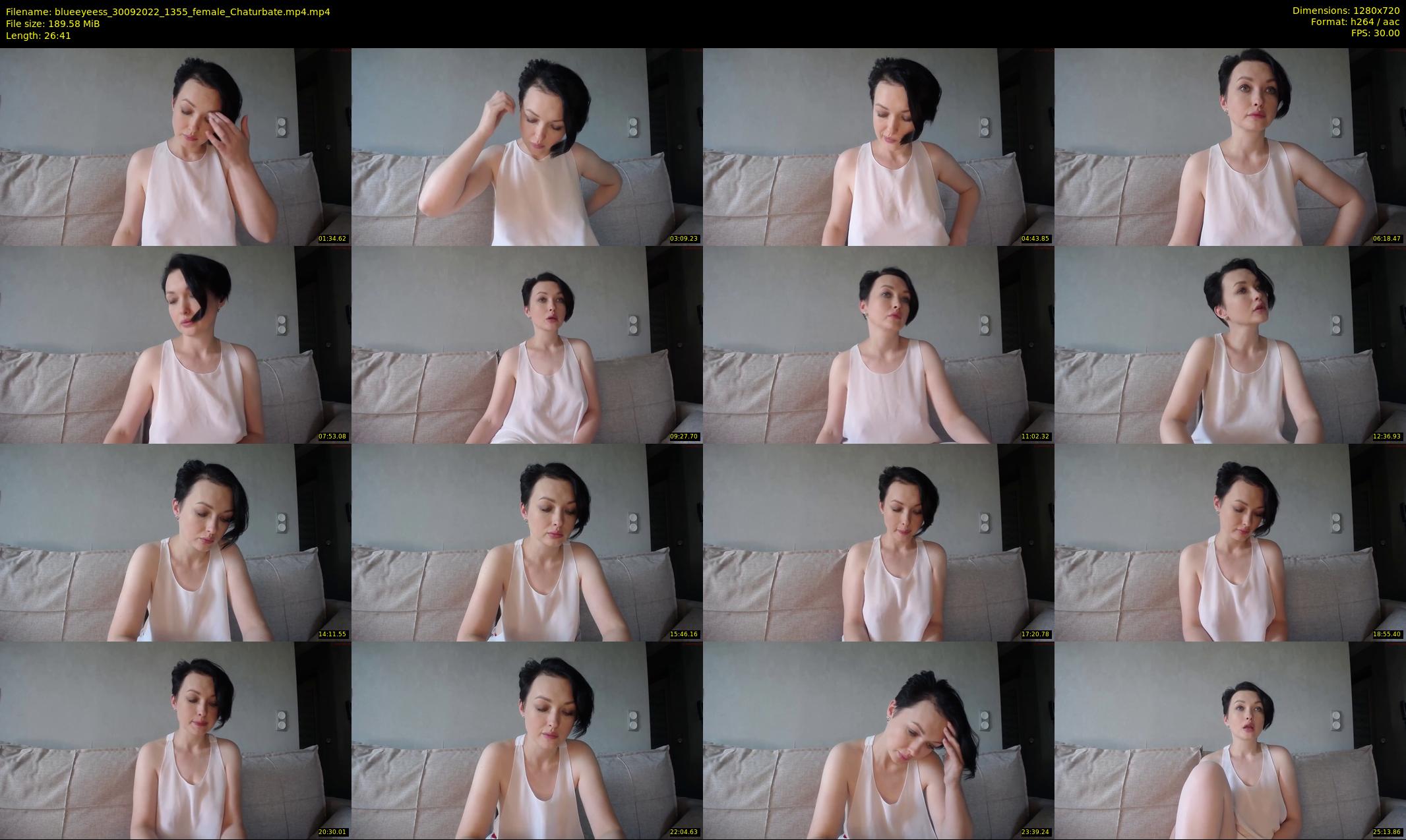 blueeyeess — 27 minute Chaturbate female cam show recording, 720p, Sep 30, 2022