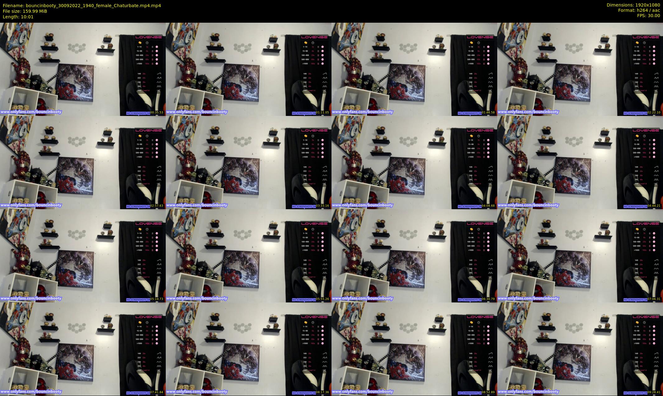 bouncinbooty — 11 minute Chaturbate female cam show recording, 1080p, Sep 30, 2022