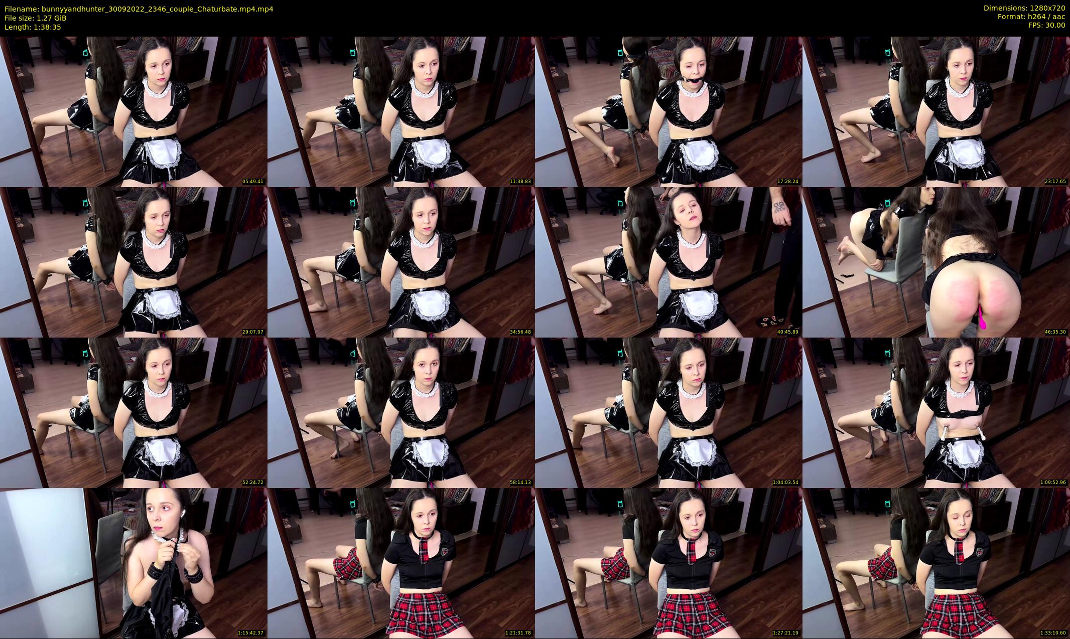 bunnyyandhunter — 99 minute Chaturbate couple cam show recording, 720p, Sep 30, 2022