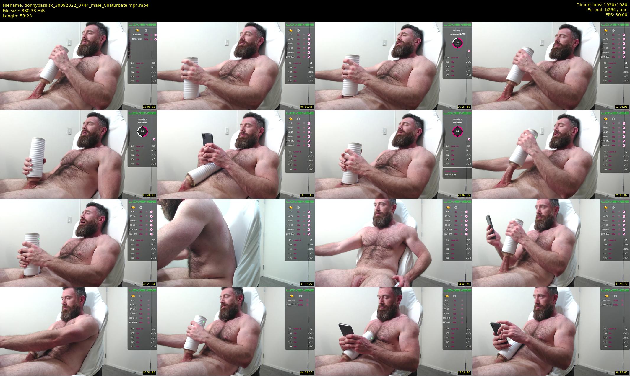 donnybasilisk — 54 minute Chaturbate male cam show recording, 1080p, Sep 30, 2022