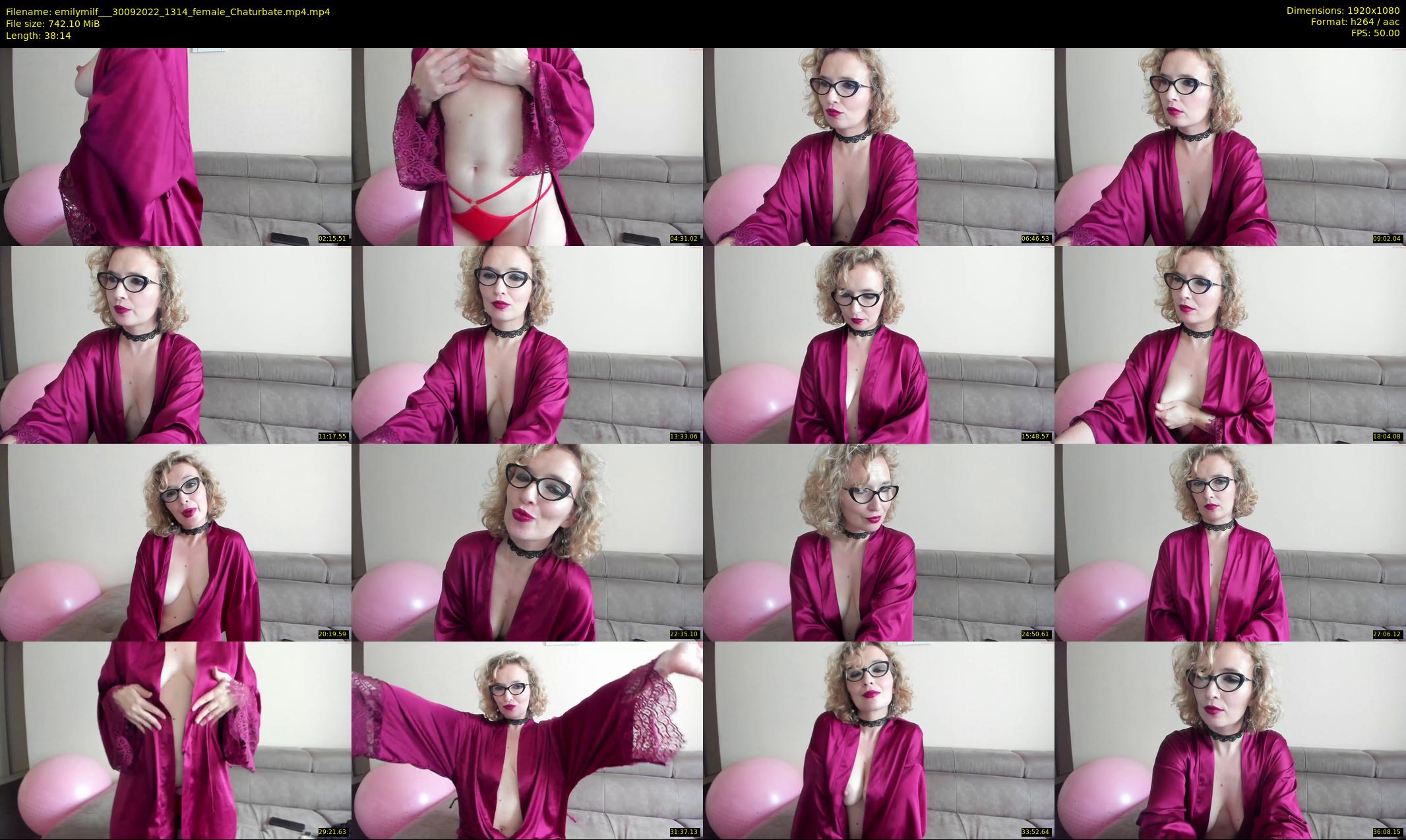 emilymilf__ — 39 minute Chaturbate female cam show recording, 1080p, Sep 30, 2022