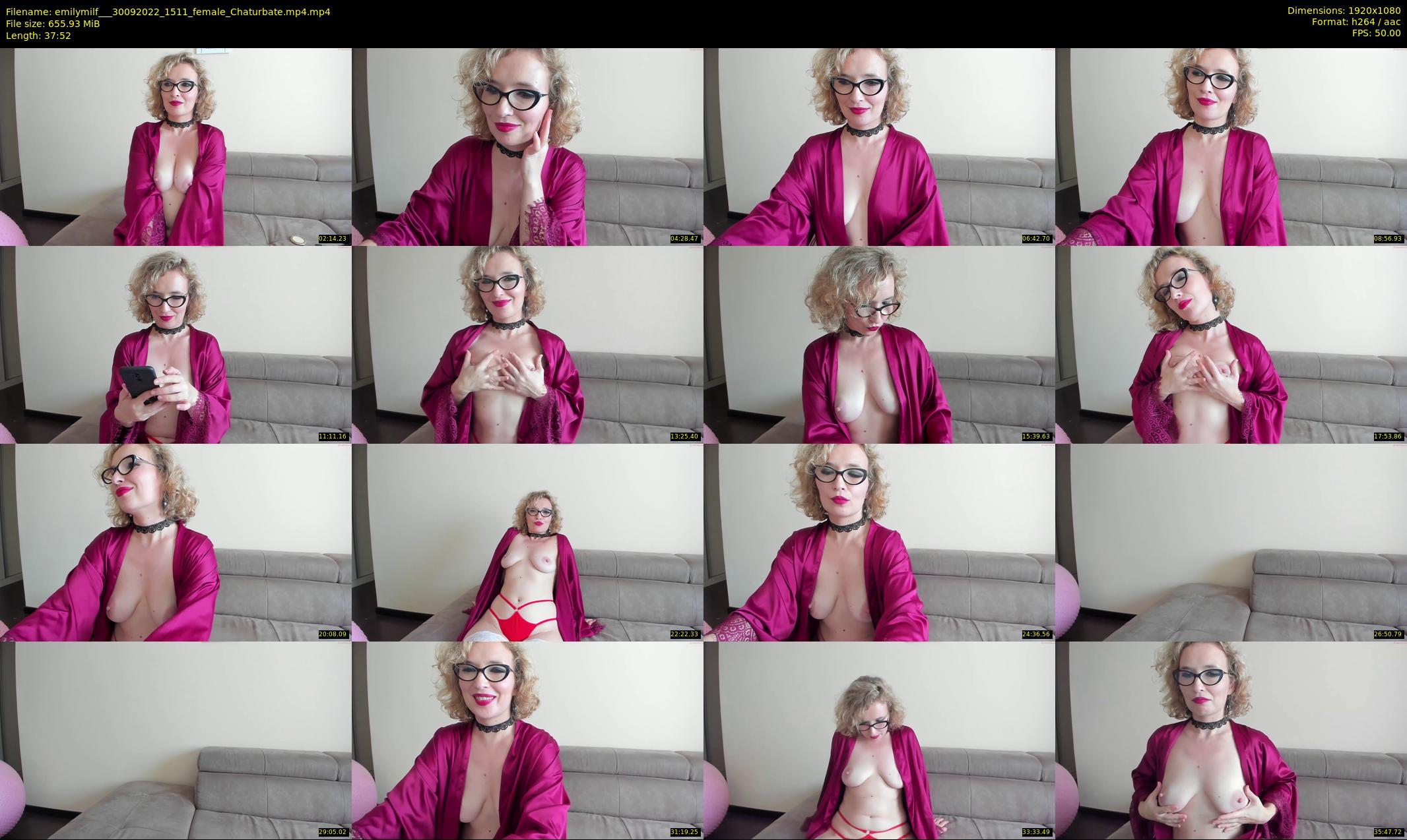 emilymilf__ — 38 minute Chaturbate female cam show recording, 1080p, Sep 30, 2022