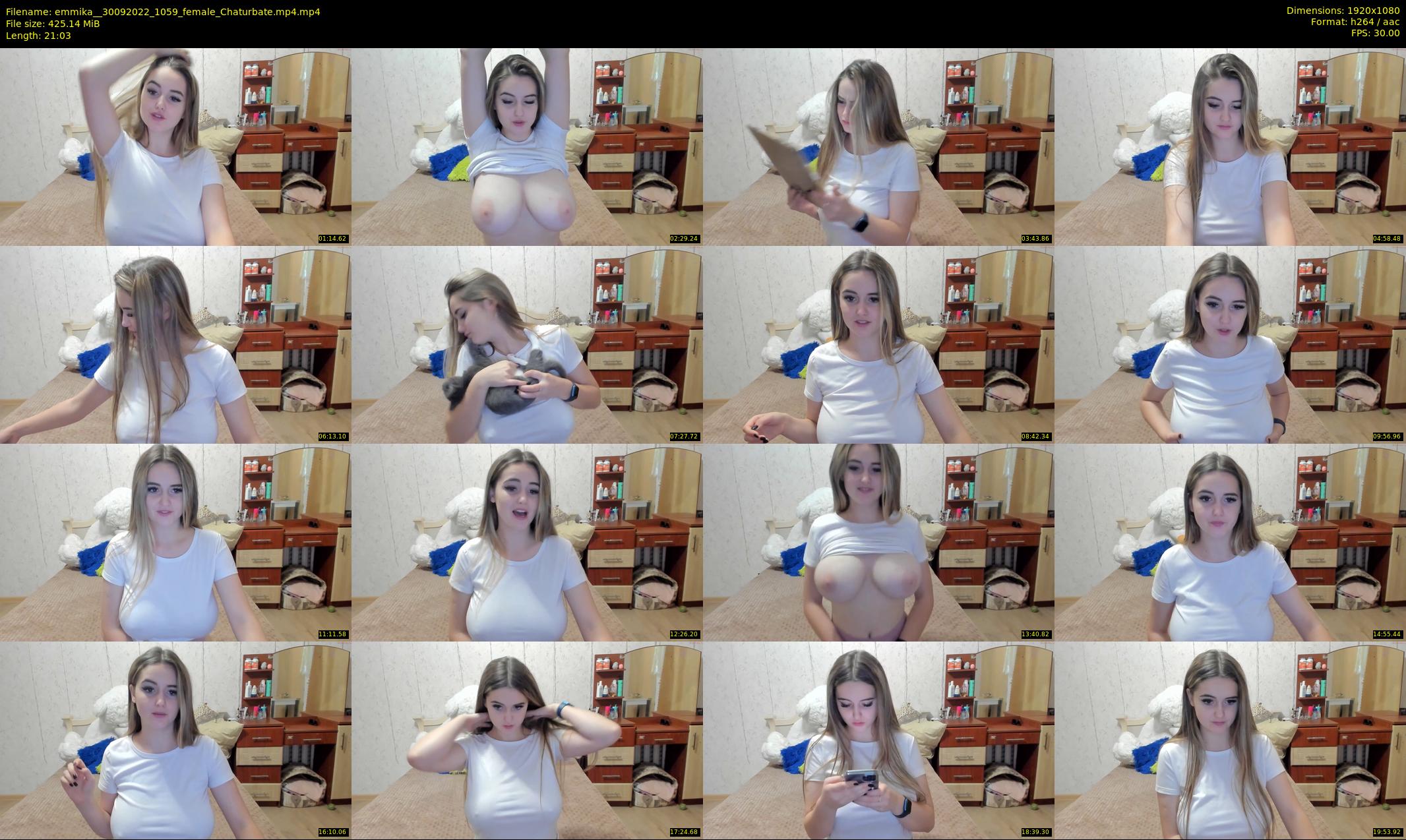 emmika_ — 22 minute Chaturbate female cam show recording, 1080p, Sep 30, 2022